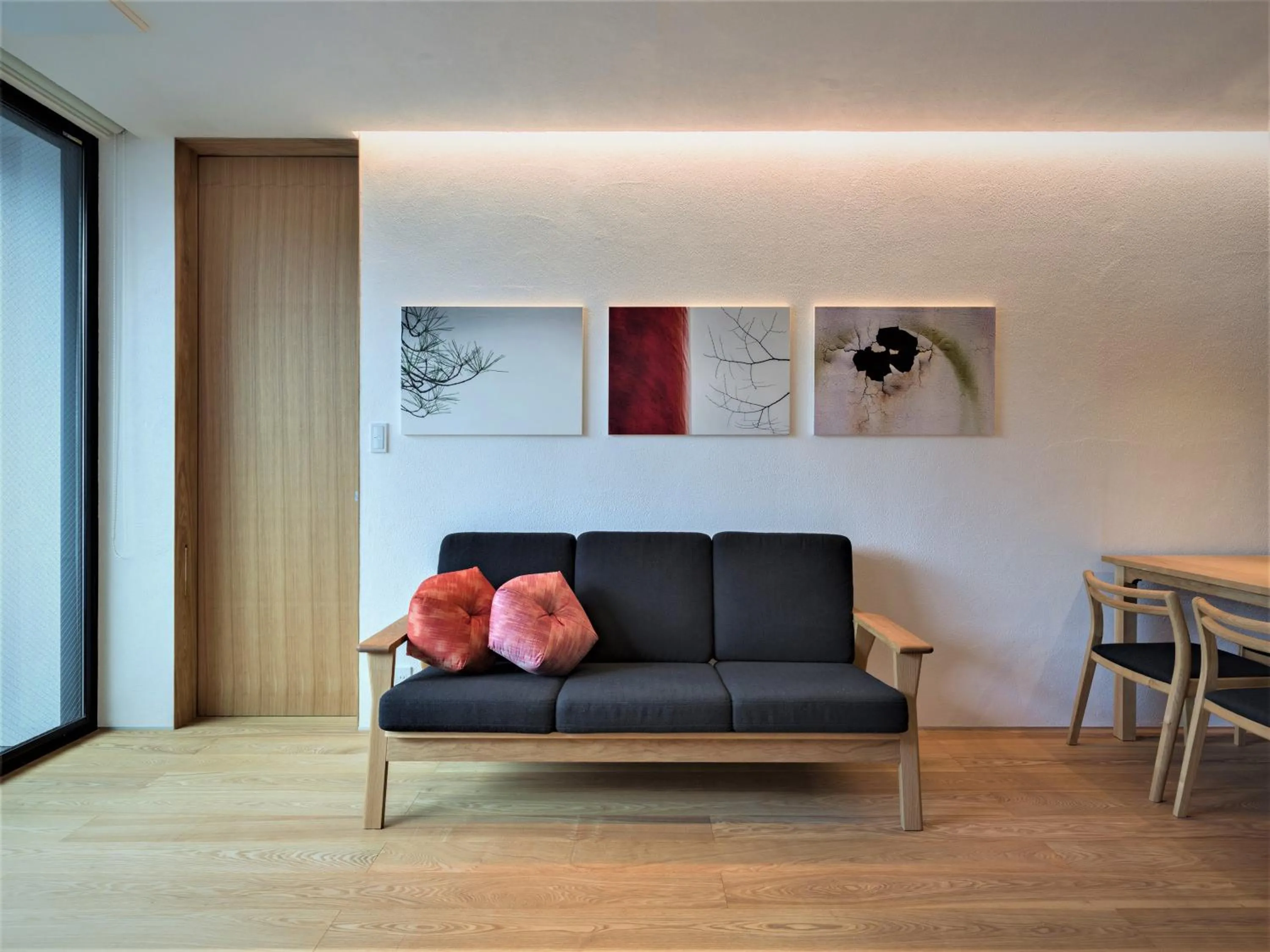 Living room in Komatsu Residences