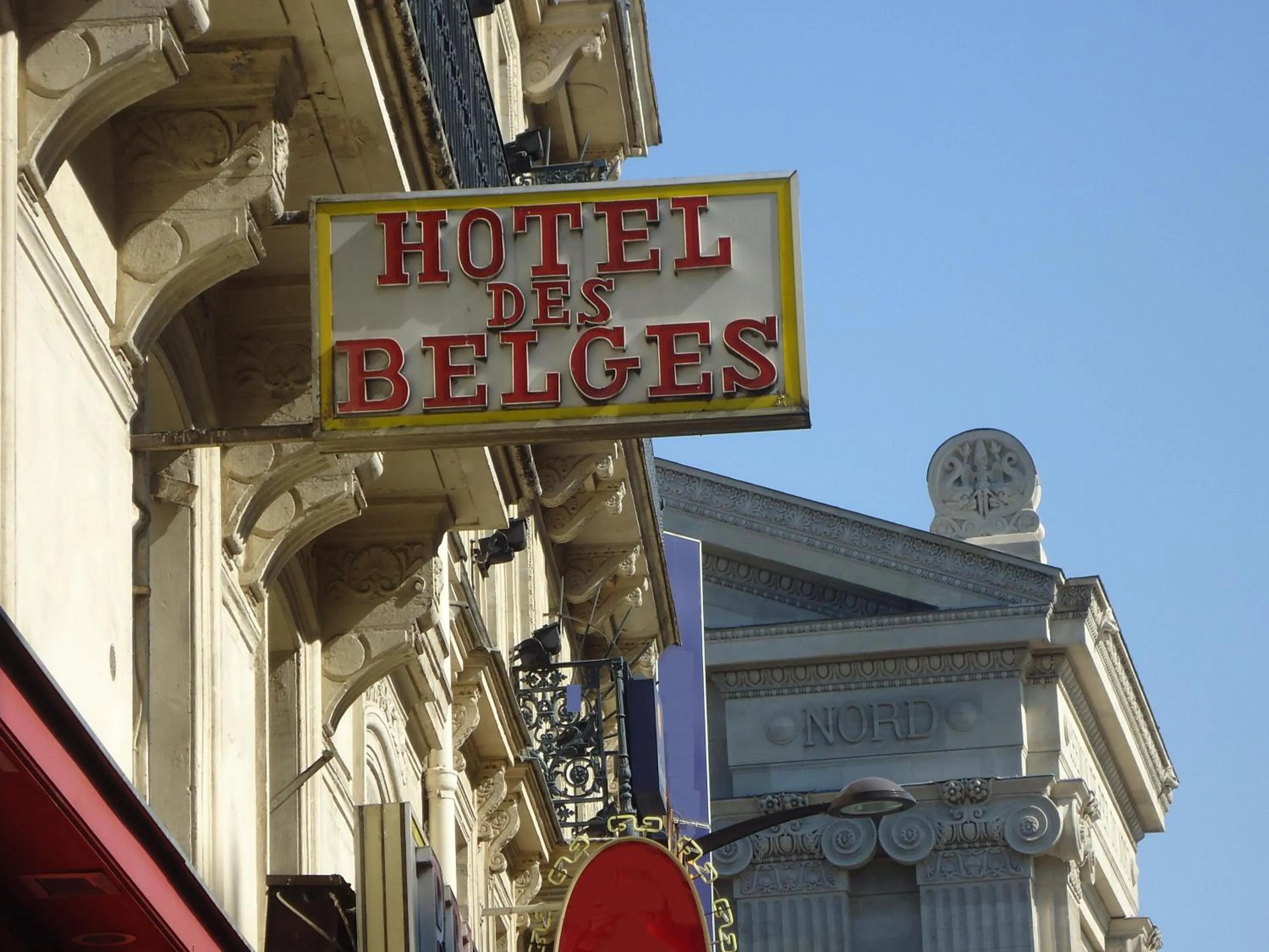 Property logo or sign in Hotel des Belges
