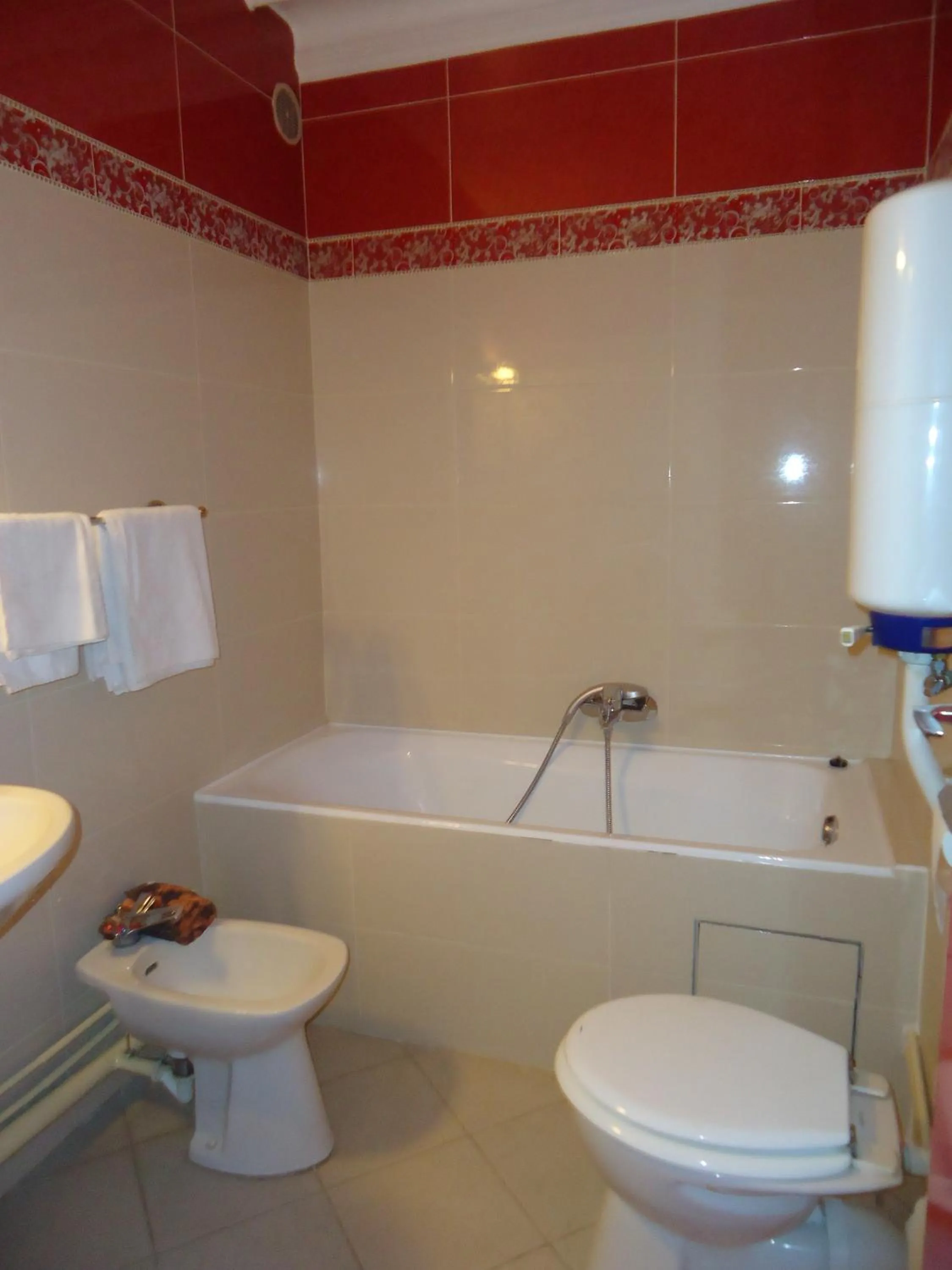 Bathroom in Hotel des Belges