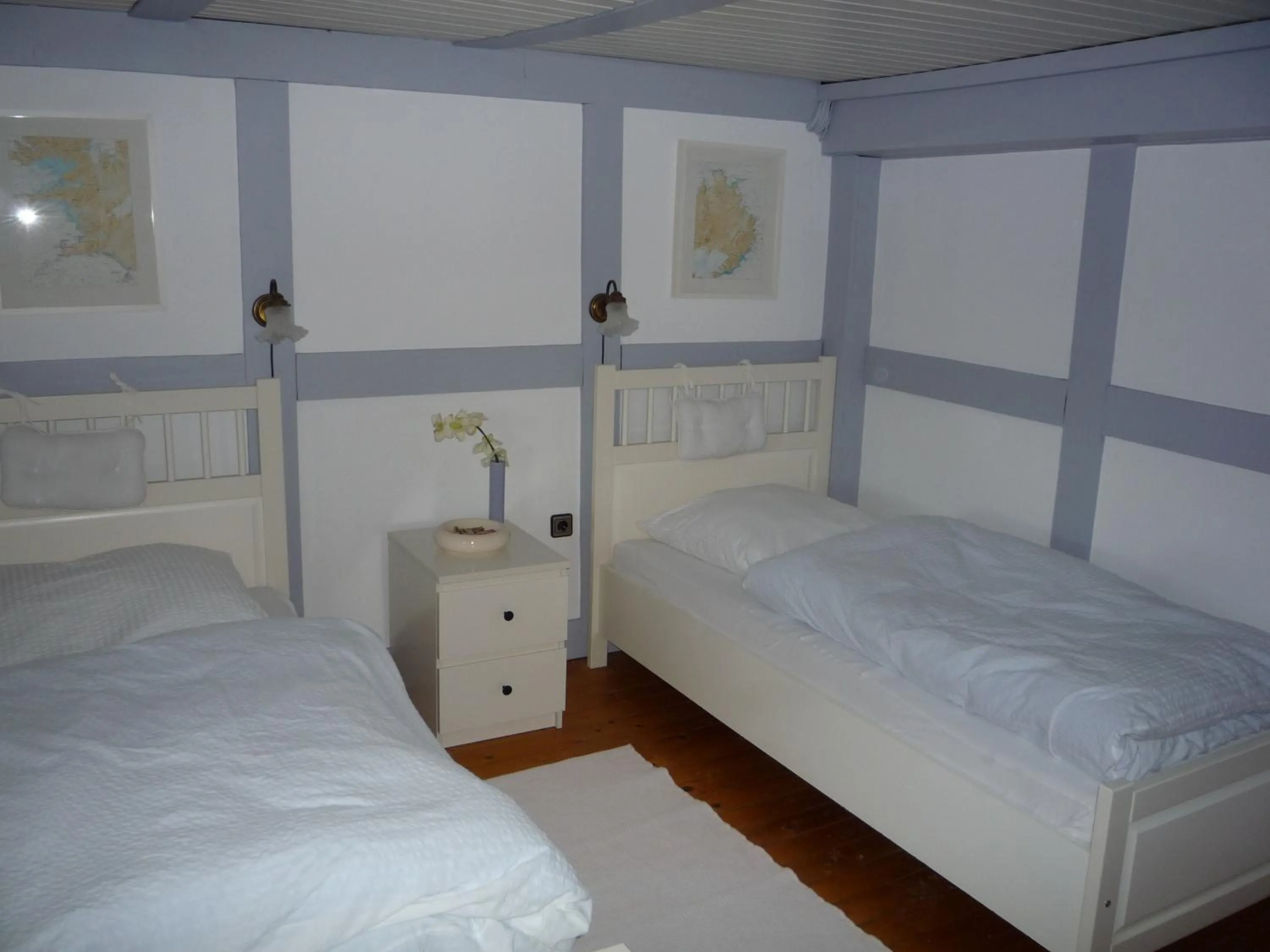 Bed in Hestavin Bed & Breakfast