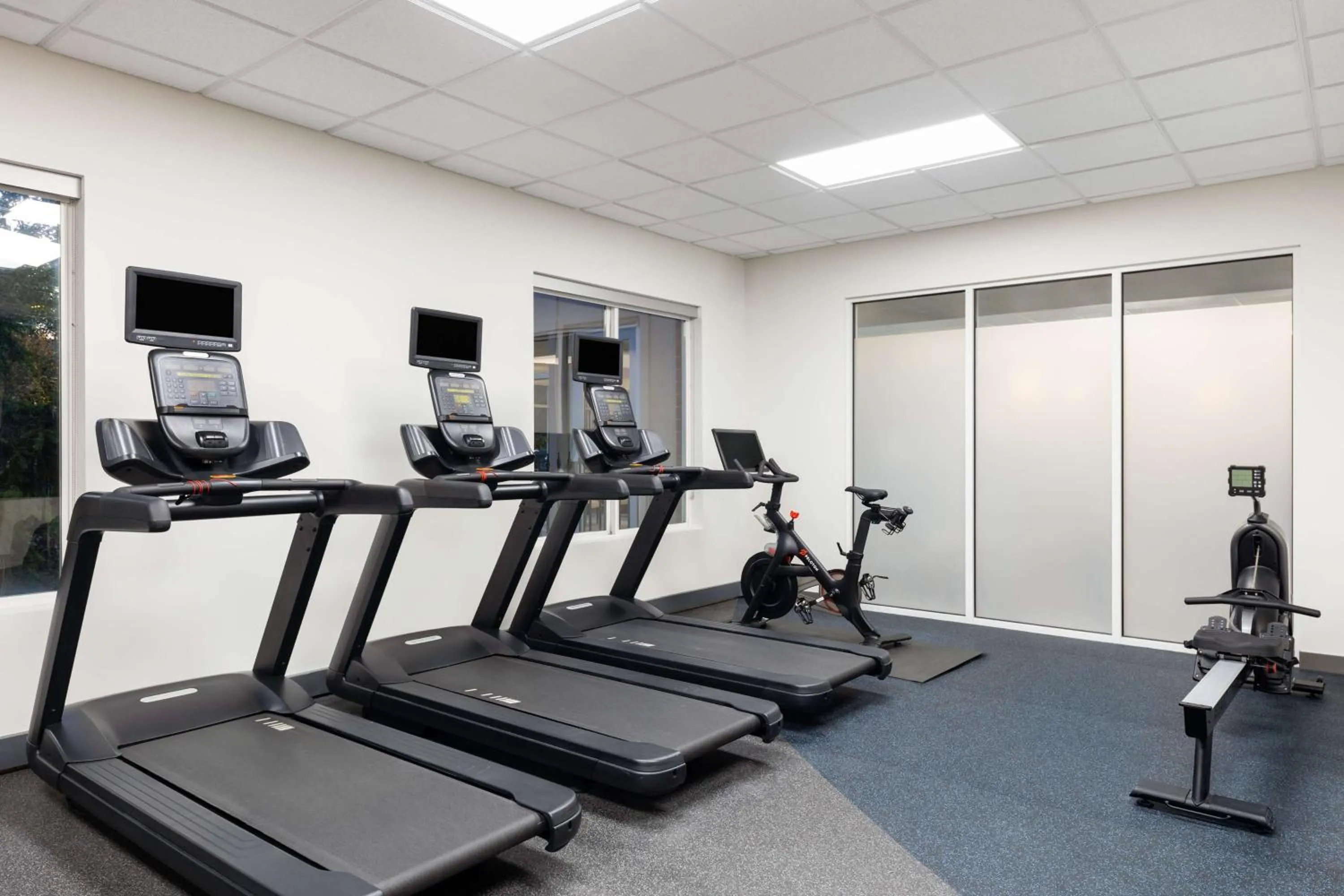 Fitness centre/facilities in Hilton Garden Inn Spokane Airport