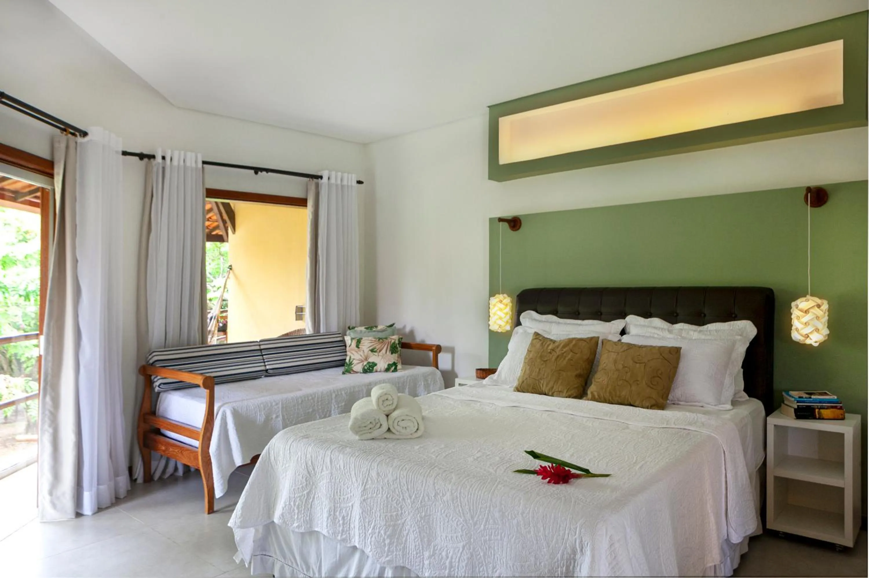 Bed in Pousada Espaço do Sagui - Taipu de Fora