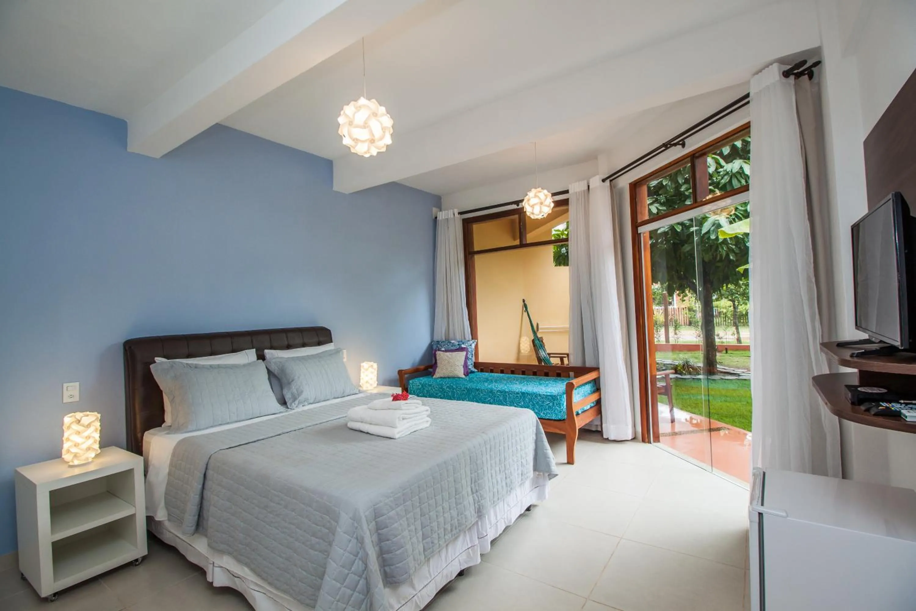 Photo of the whole room, Bed in Pousada Espaço do Sagui - Taipu de Fora