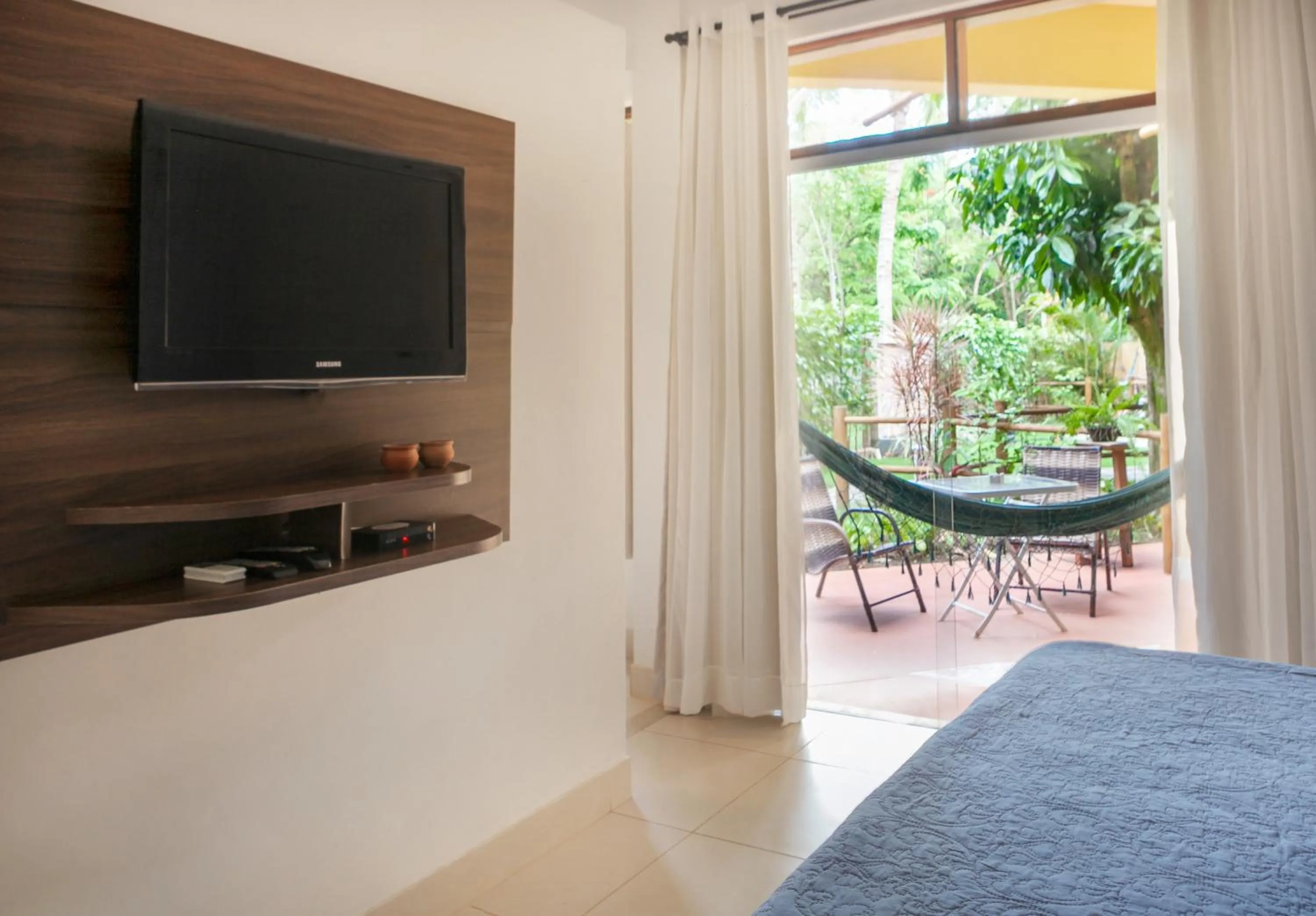 Bed in Pousada Espaço do Sagui - Taipu de Fora