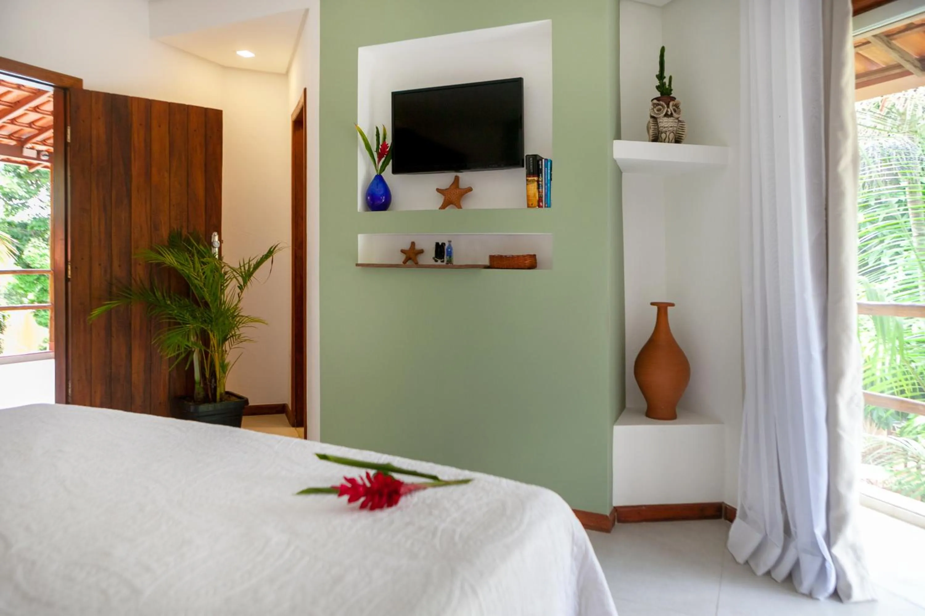 Bed in Pousada Espaço do Sagui - Taipu de Fora