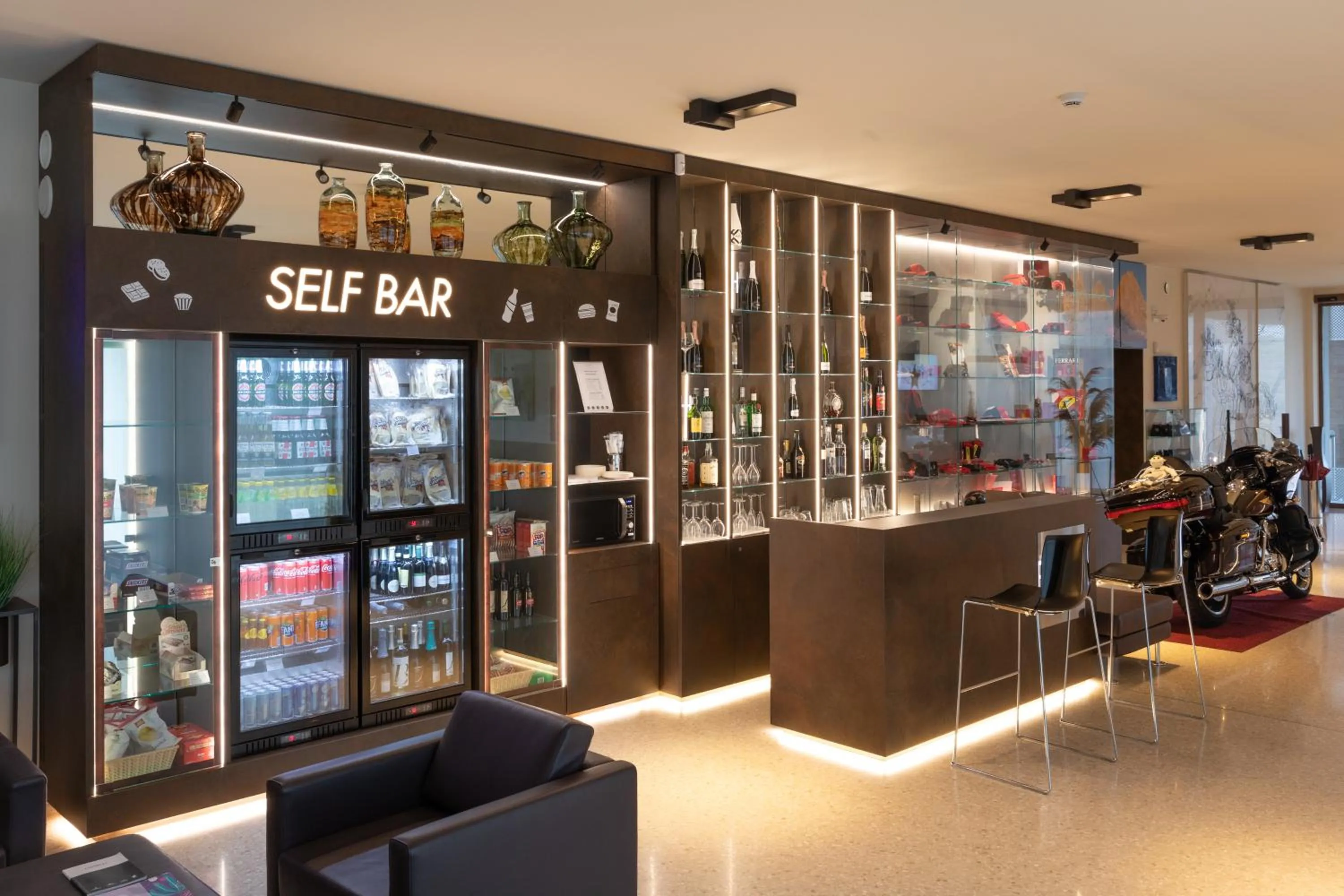 Lounge or bar in Boiardo Hotel