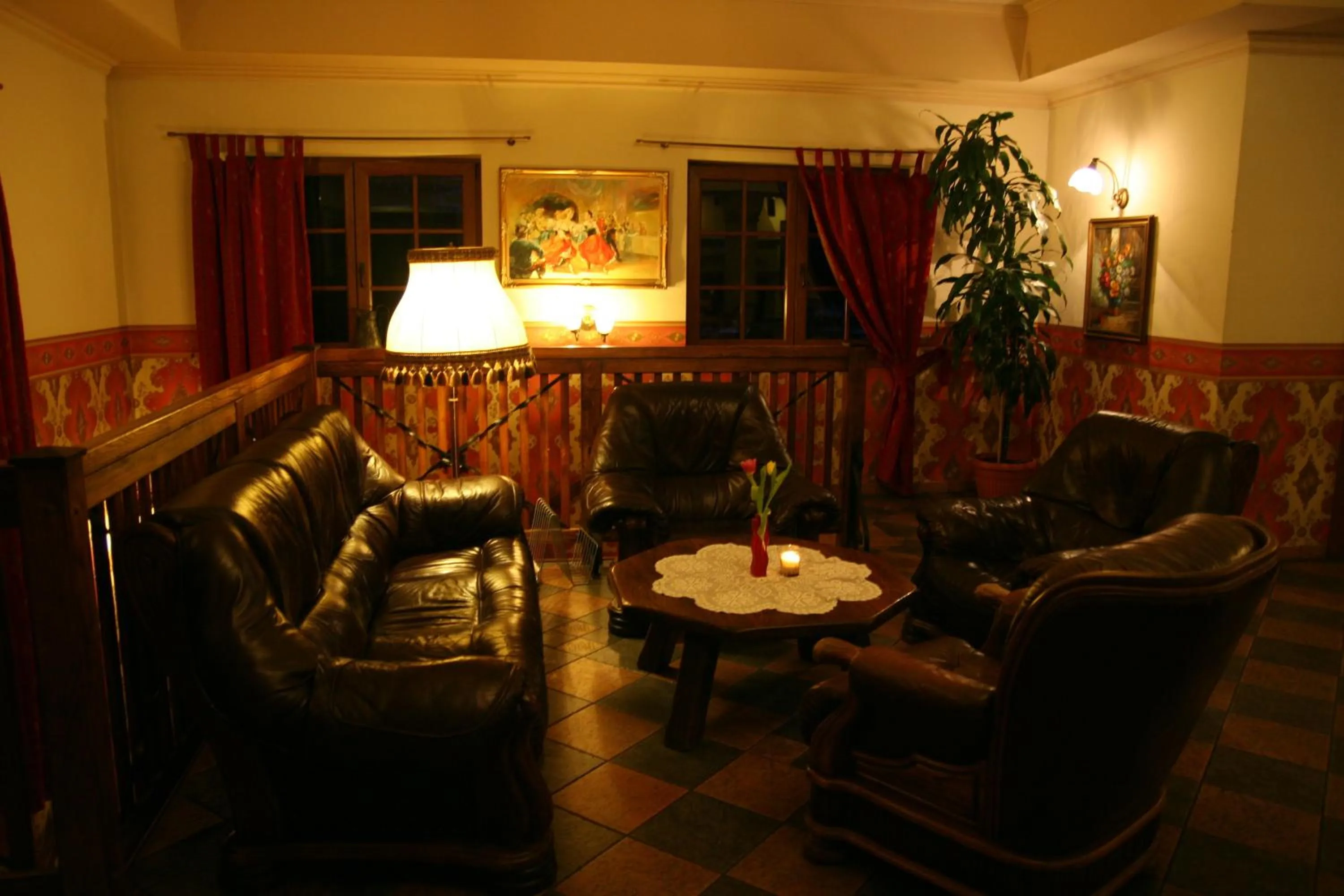 Lounge or bar in Hotel Karolinka