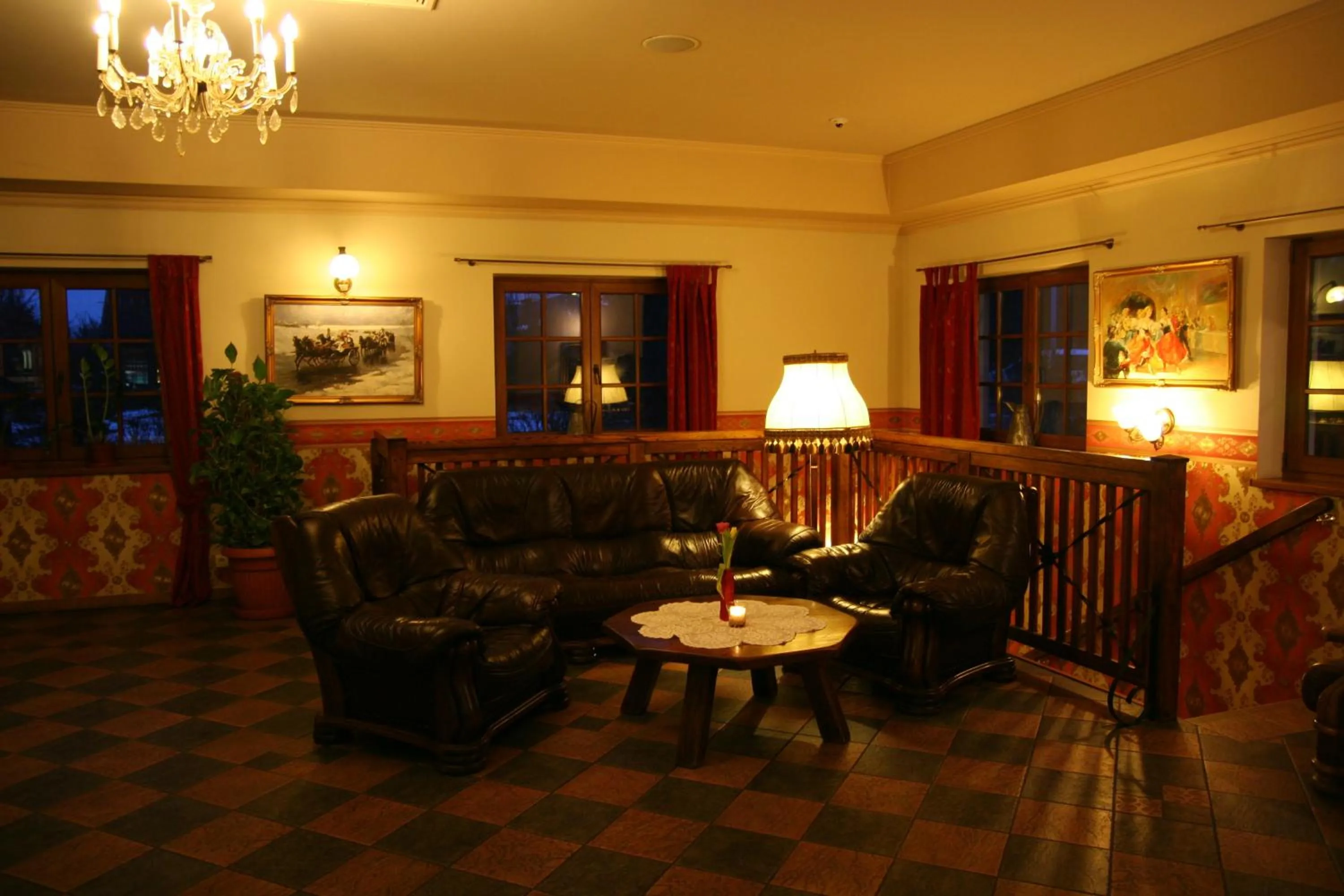 Lounge or bar in Hotel Karolinka