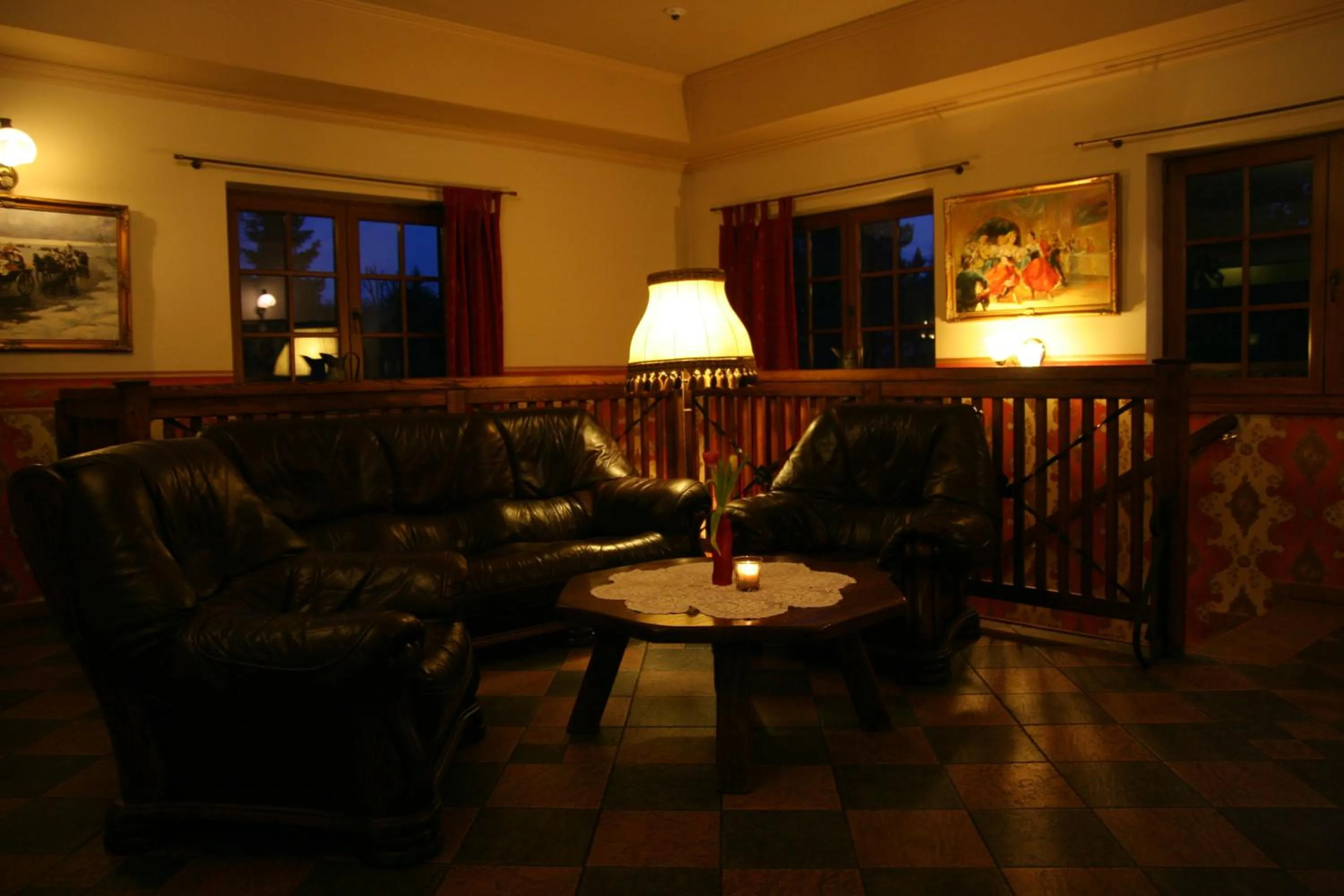 Lounge or bar in Hotel Karolinka