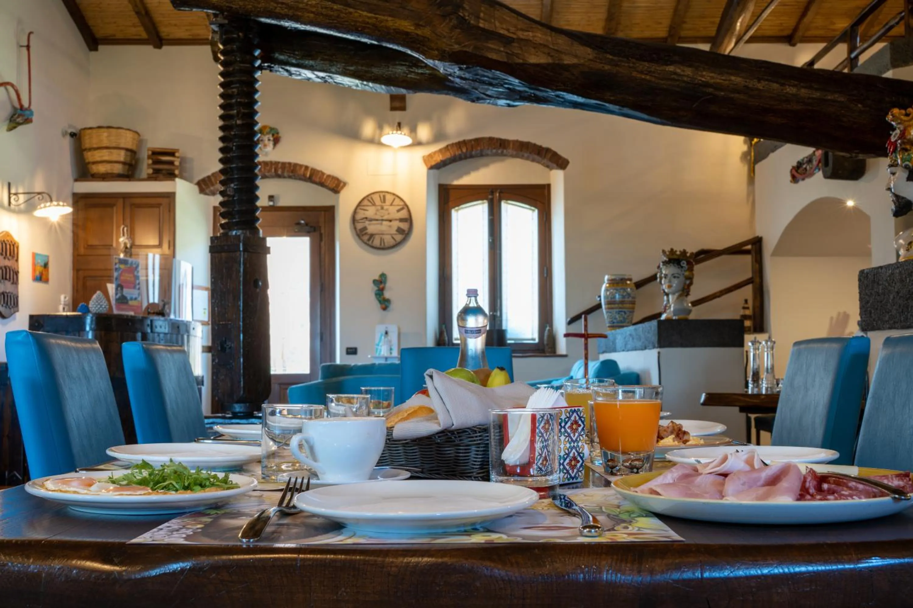 Food and drinks in Etna Quota Mille Boutique Hotel, Typical Sicilian Food & Wine