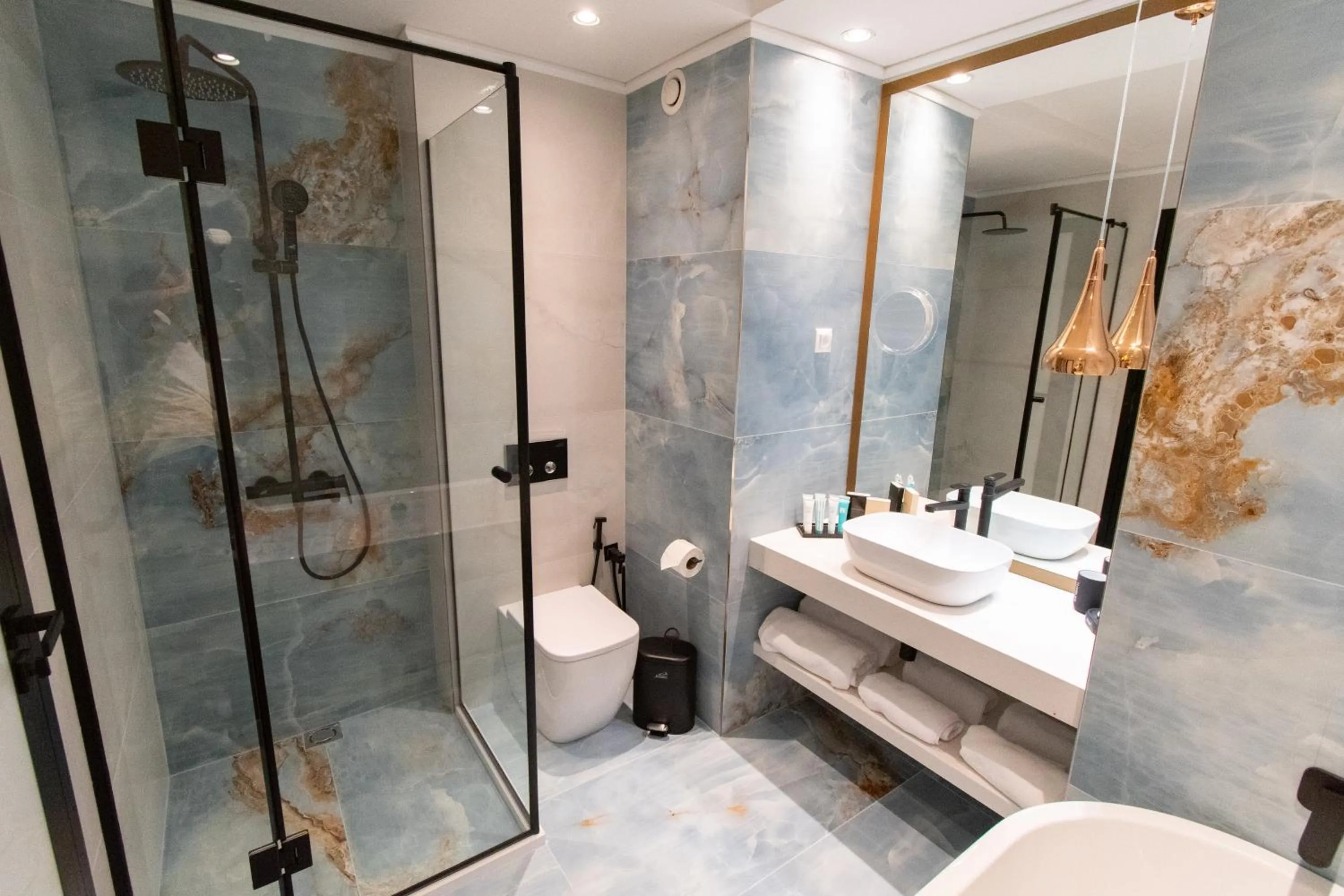 Bathroom in Admiral Hotel - Ultra All Inclusive & Private Beach