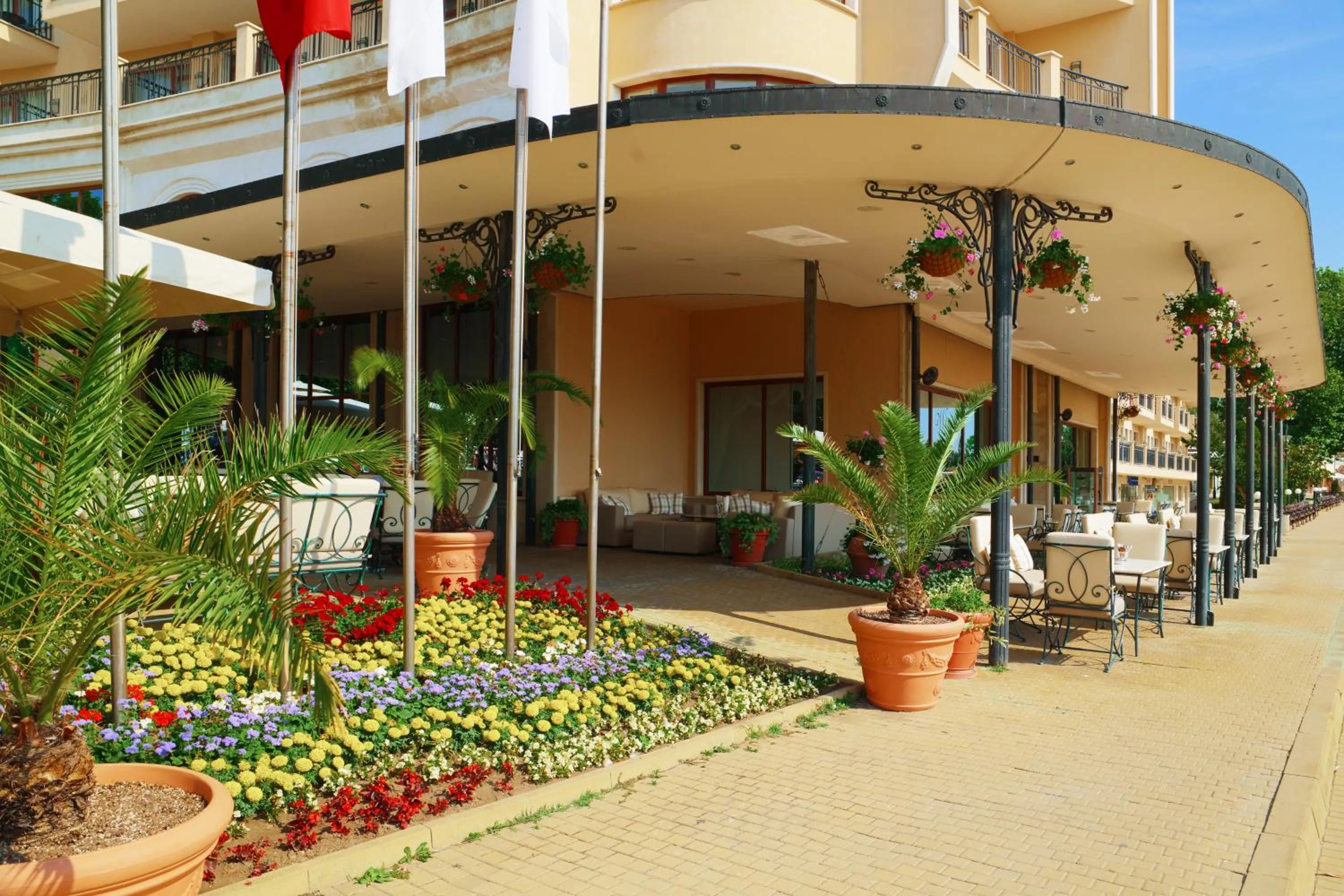 Property building in Admiral Hotel - Ultra All Inclusive & Private Beach