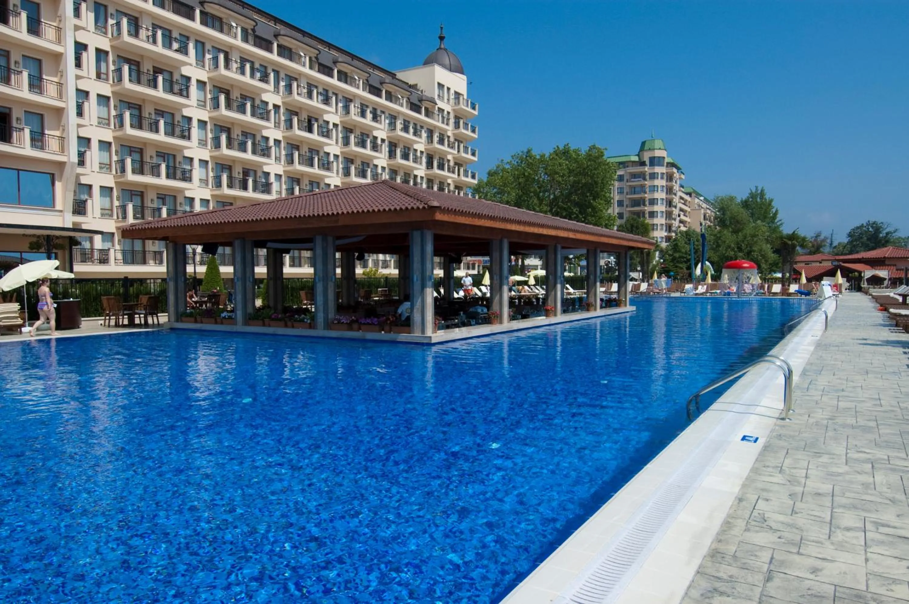 Swimming pool in Admiral Hotel - Ultra All Inclusive & Private Beach