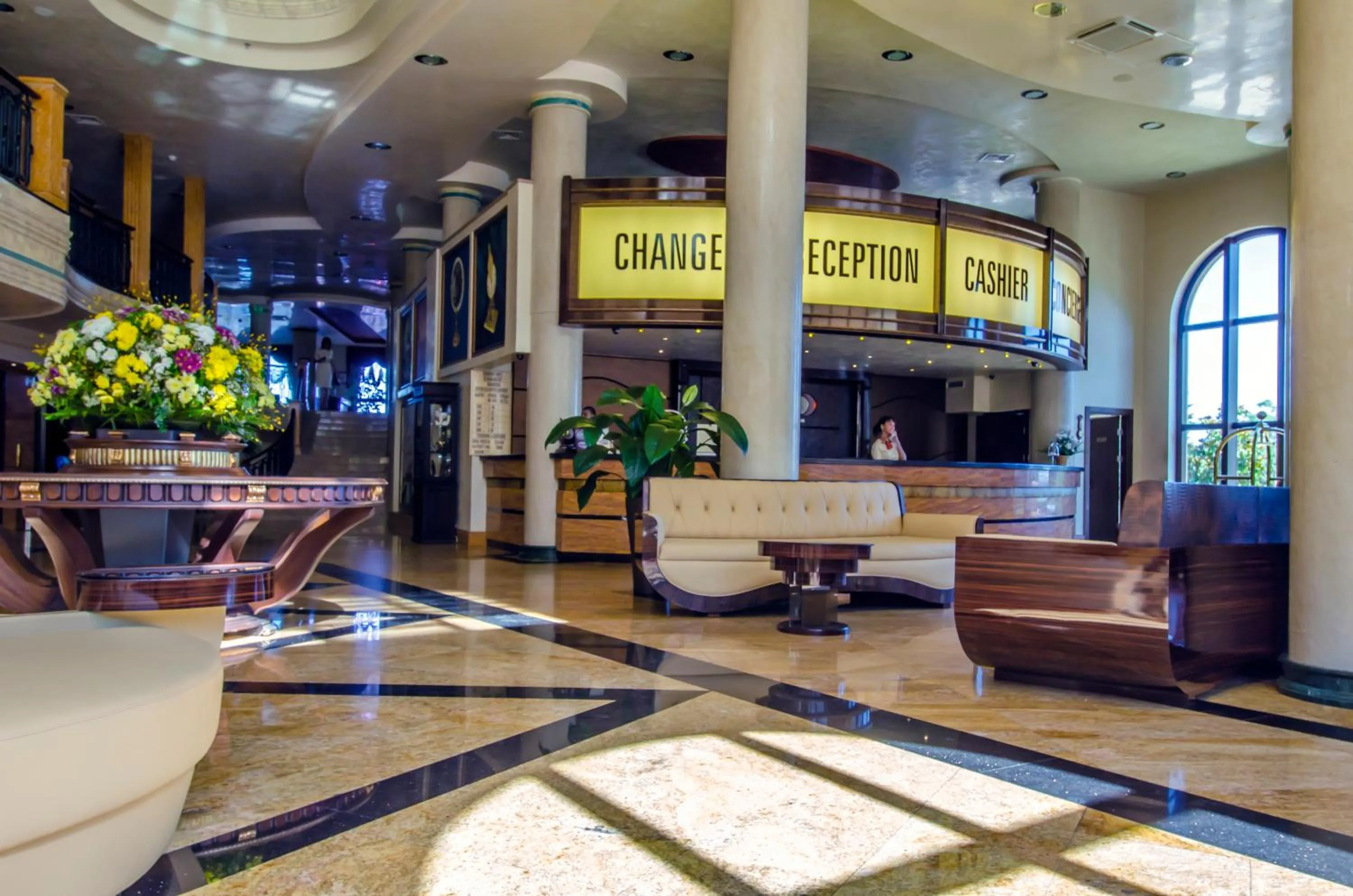 Lobby or reception in Admiral Hotel - Ultra All Inclusive & Private Beach