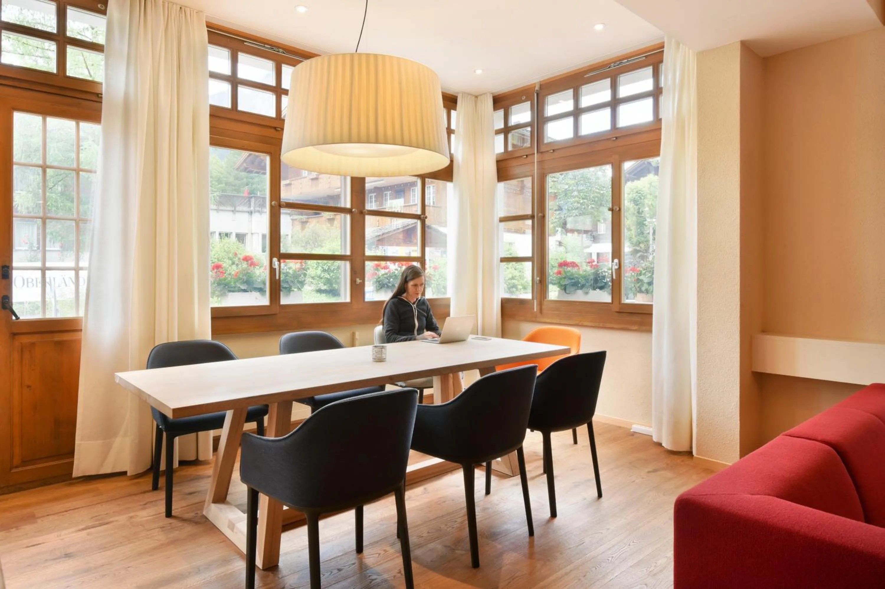 Restaurant/places to eat in Hotel Krone Lenk