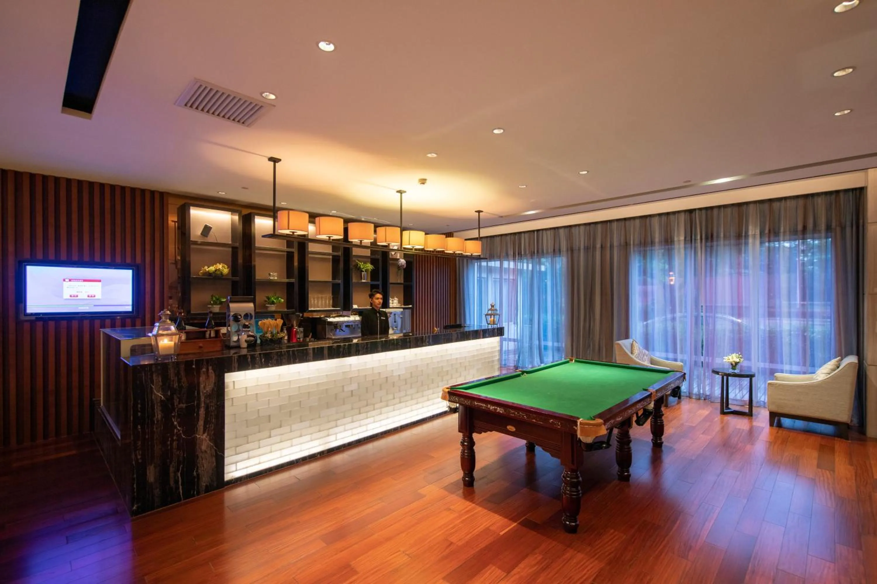 Seating area in Crystal Orange Hotel Shanghai Kangqiao Branch