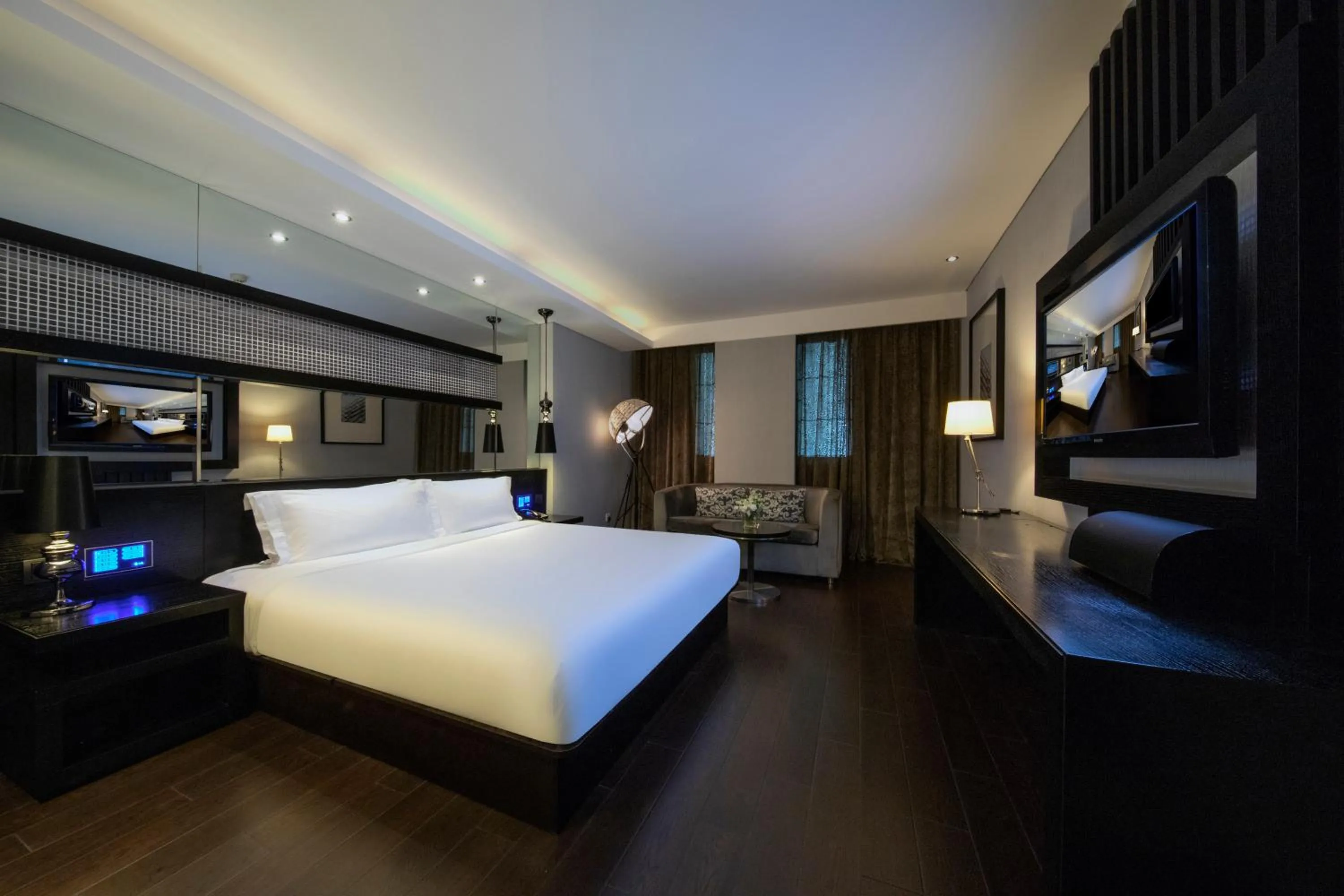Bed in Crystal Orange Hotel Shanghai Kangqiao Branch
