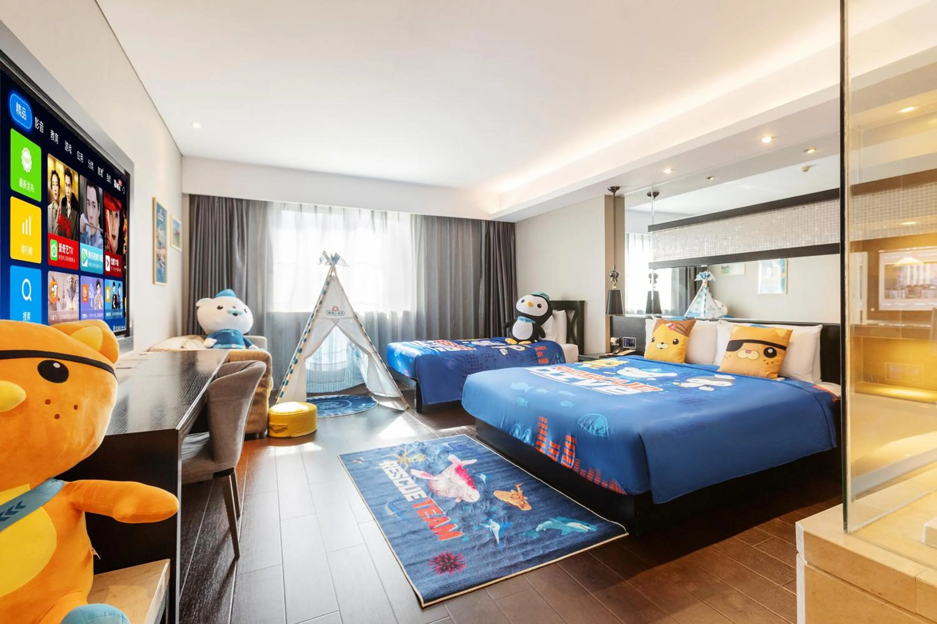 Bed in Crystal Orange Hotel Shanghai Kangqiao Branch