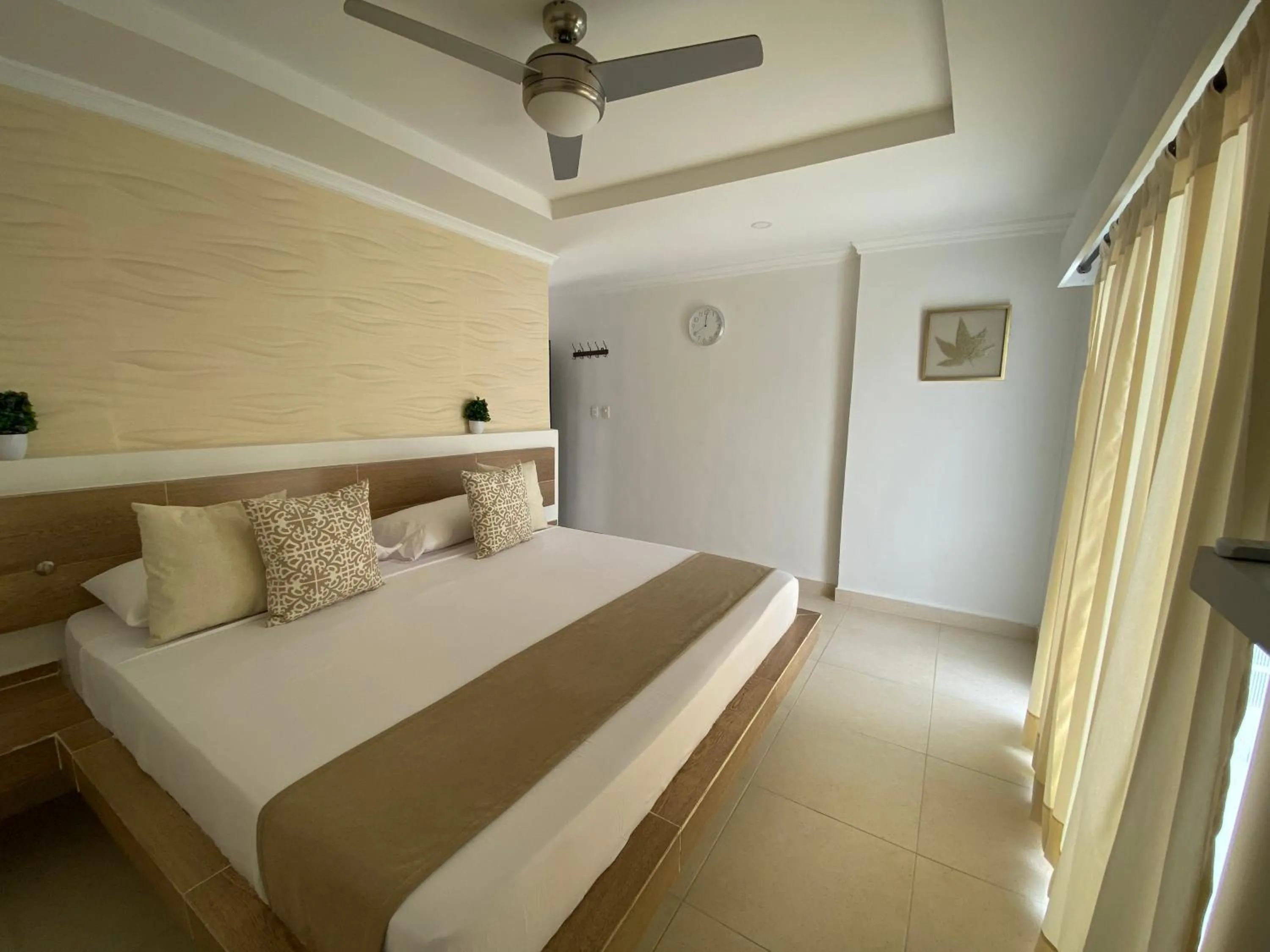 Photo of the whole room, Bed in Techos Azules