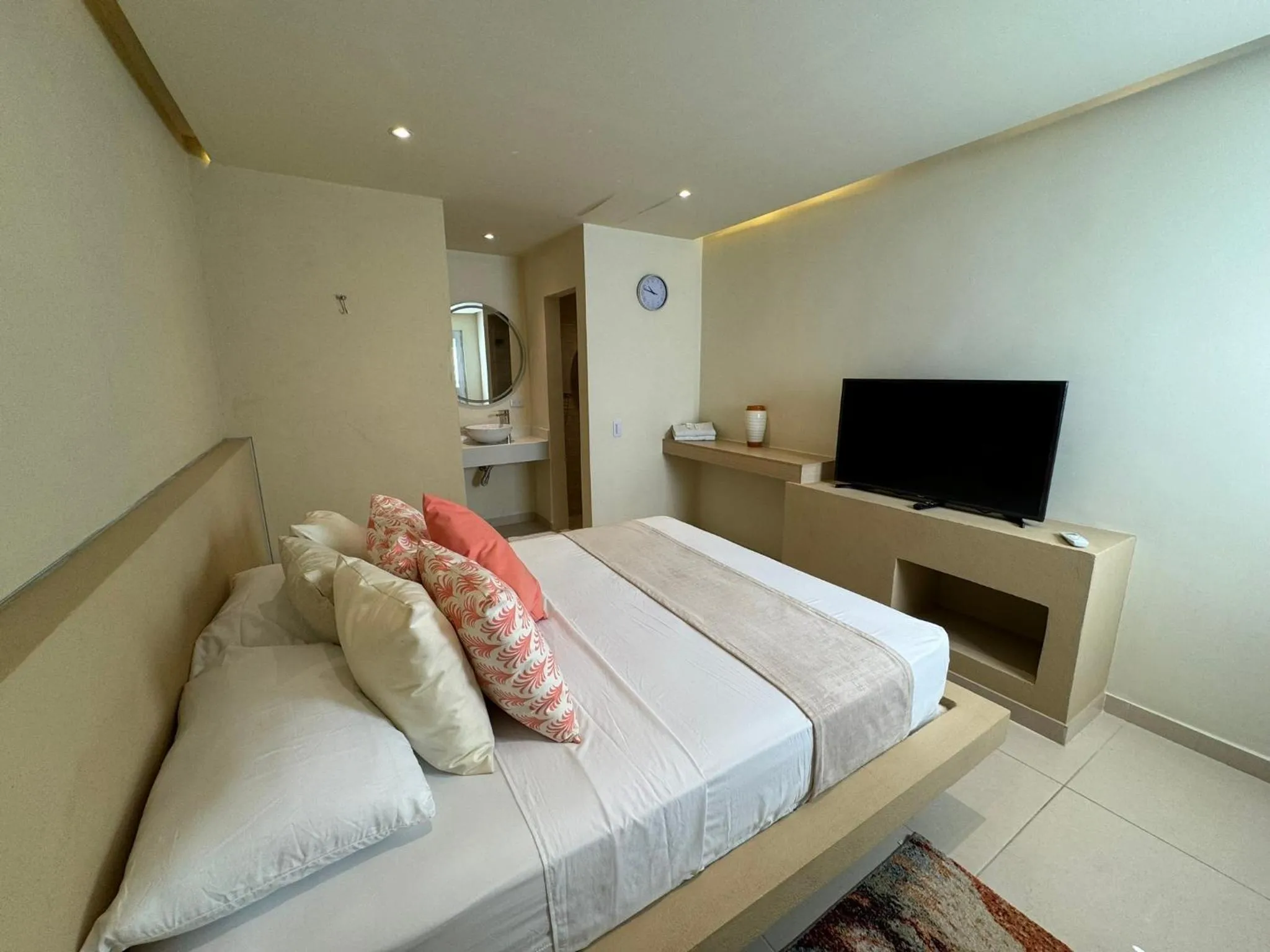 Photo of the whole room, Bed in Techos Azules