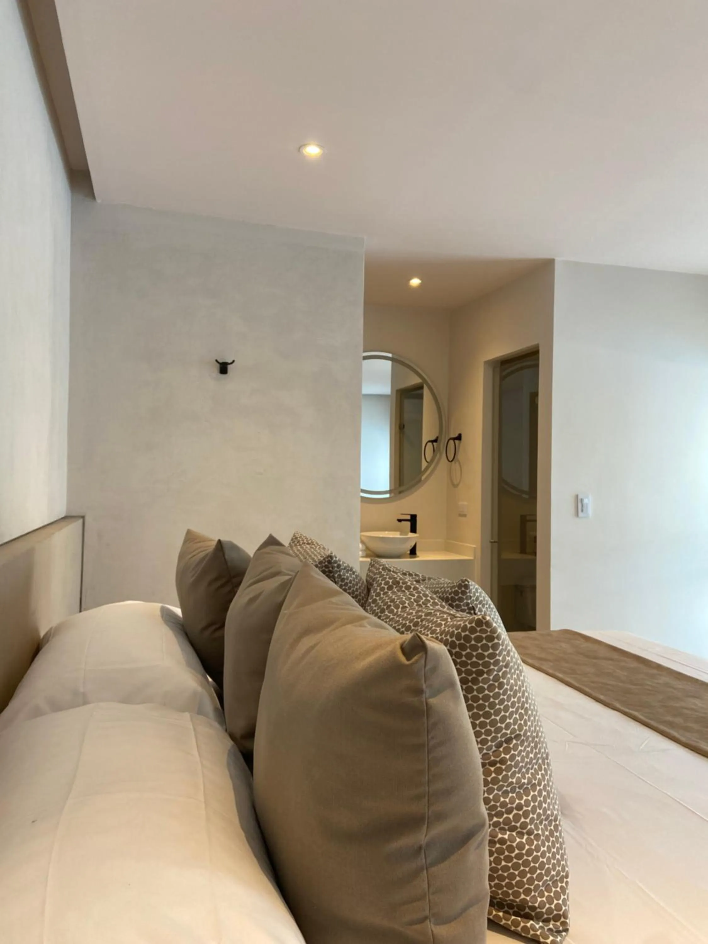 Photo of the whole room, Bed in Techos Azules