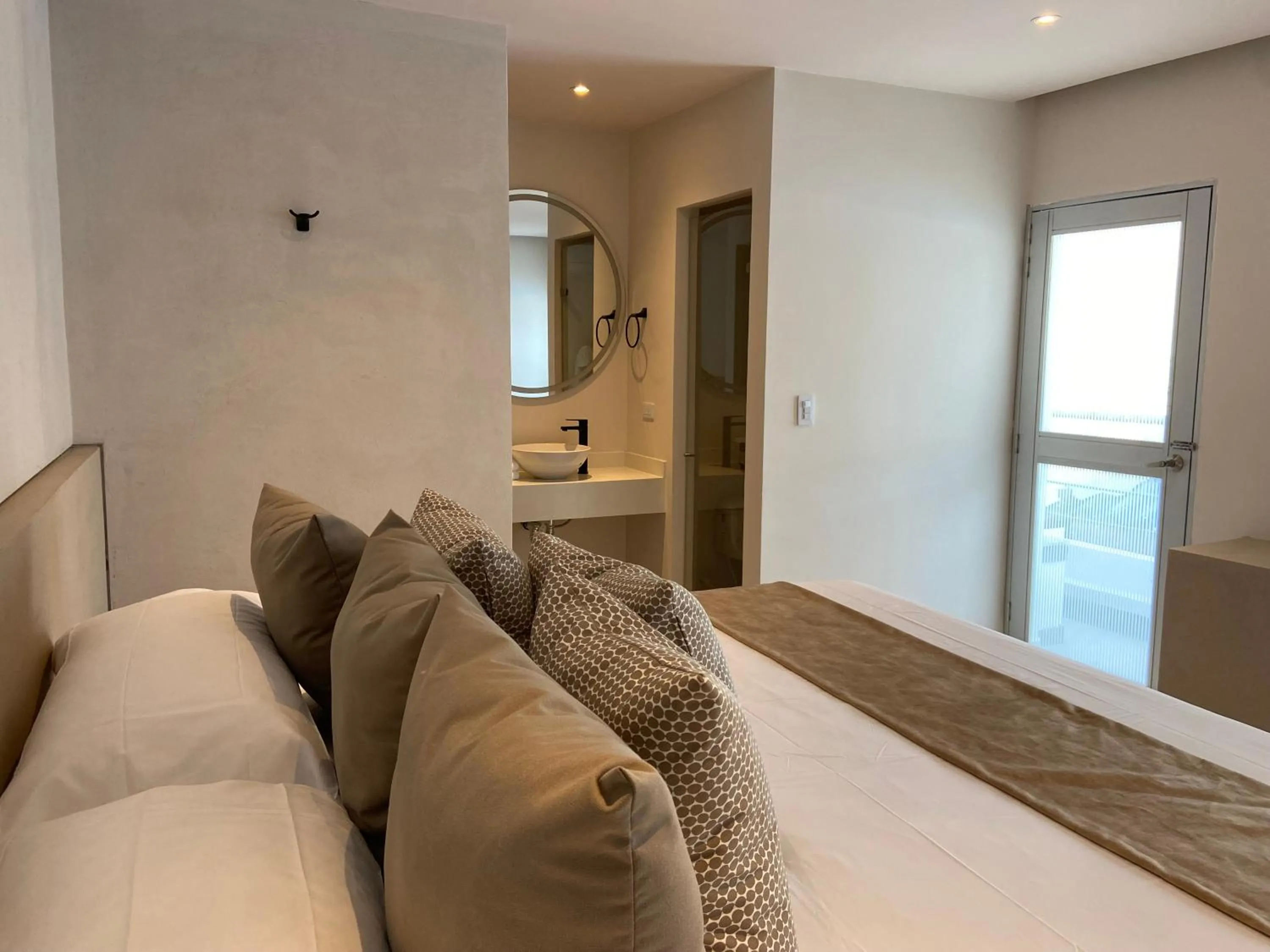 Photo of the whole room, Bed in Techos Azules