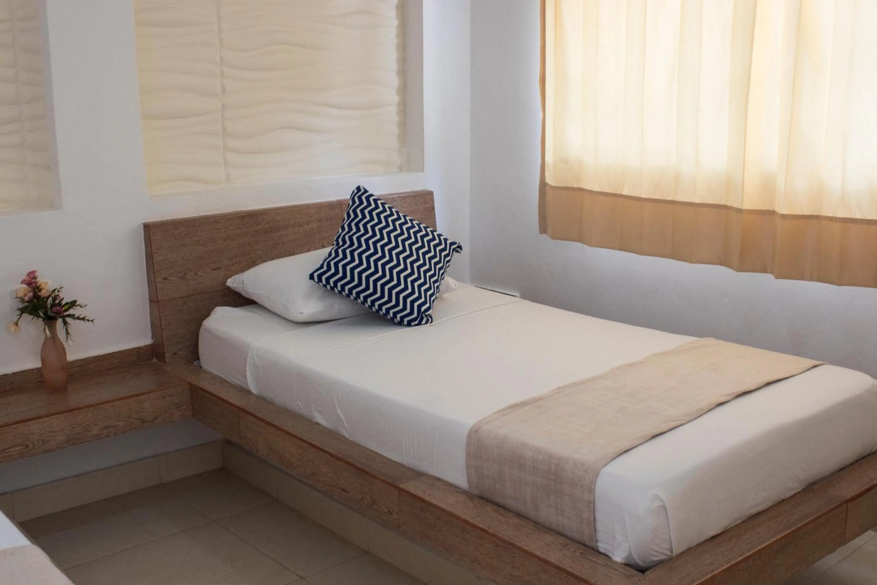 Photo of the whole room, Bed in Techos Azules