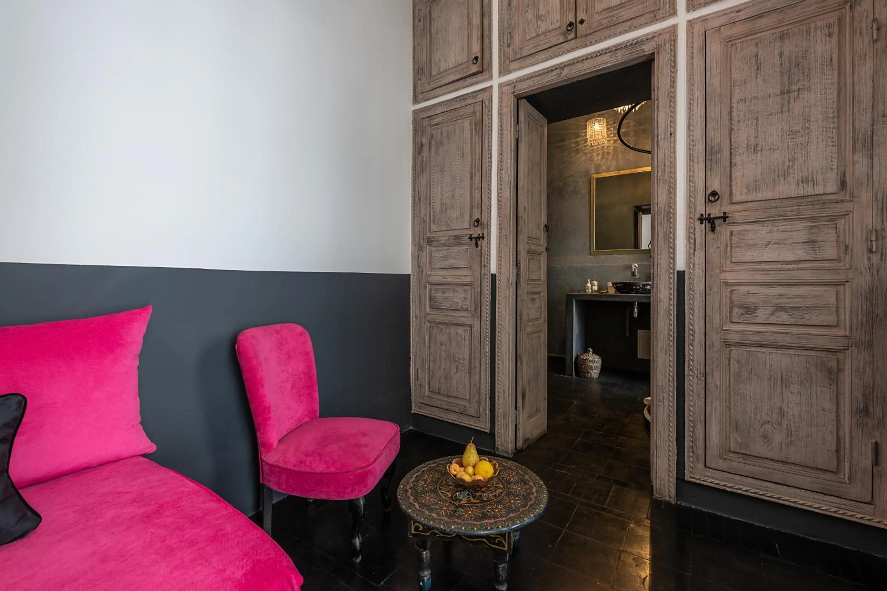 Living room in Riad la Parenthèse by Sashema