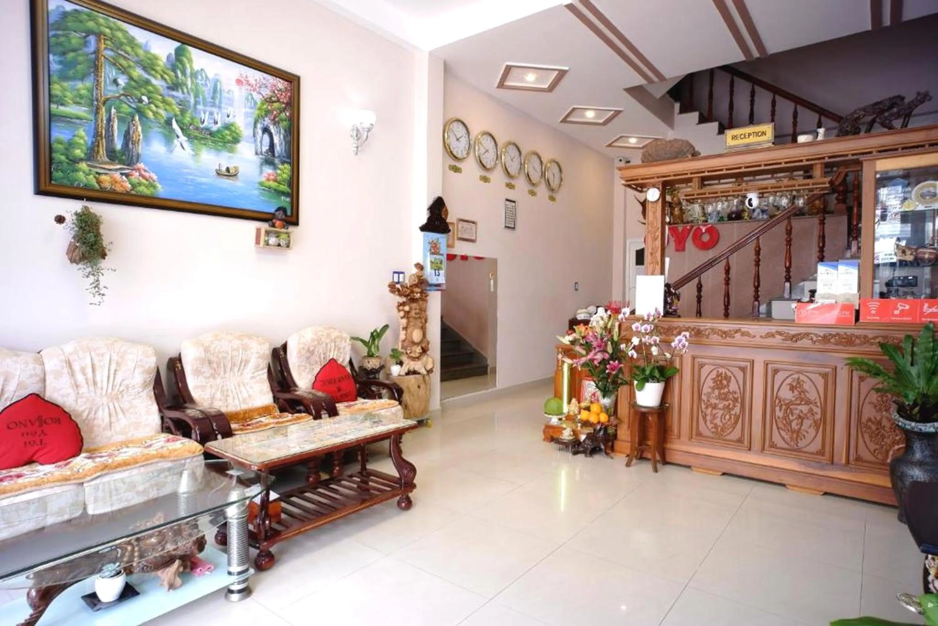 Lobby or reception in Thanh Thanh Nhan Hotel