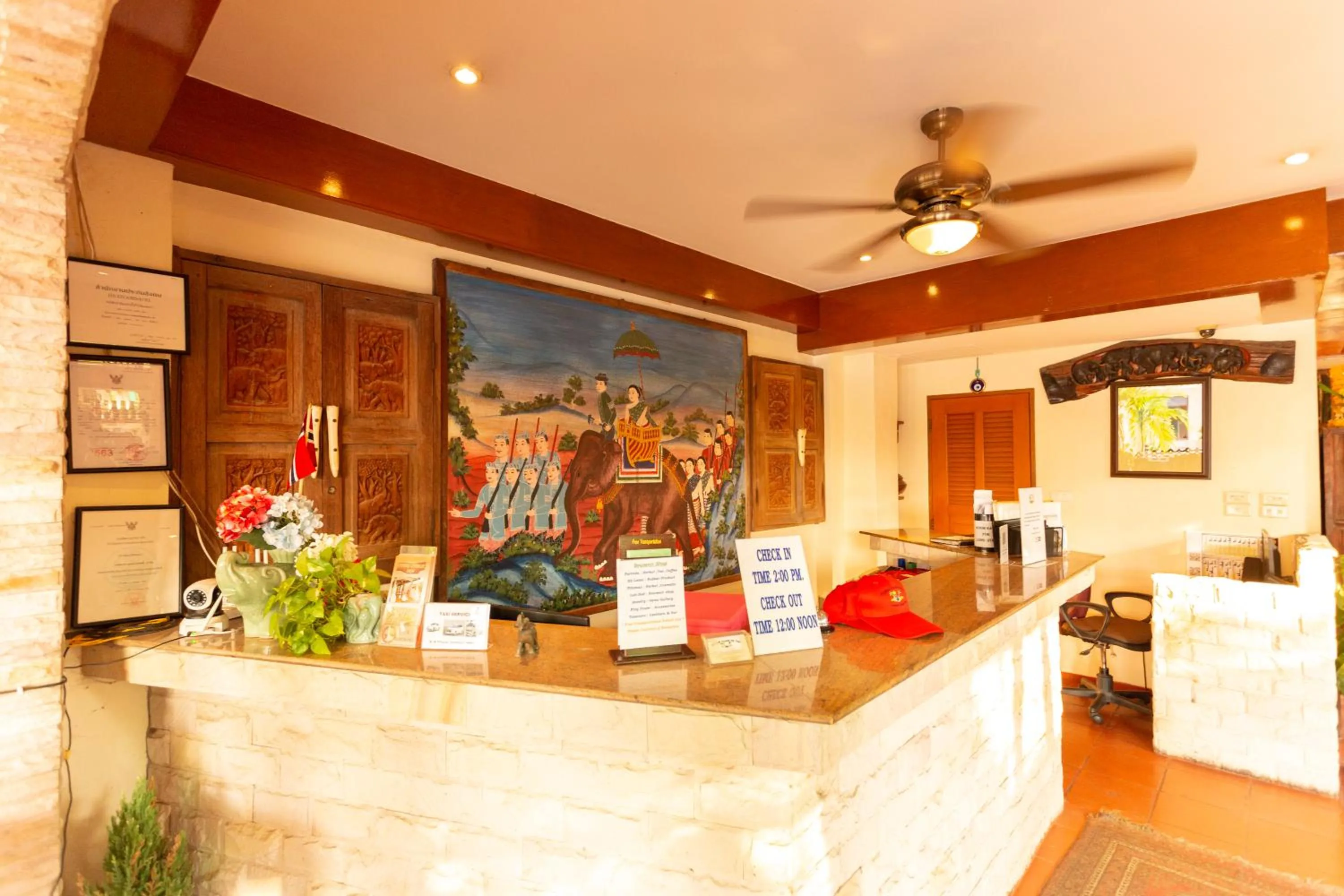 Lobby or reception in Chang Charlie Inn, Boutique