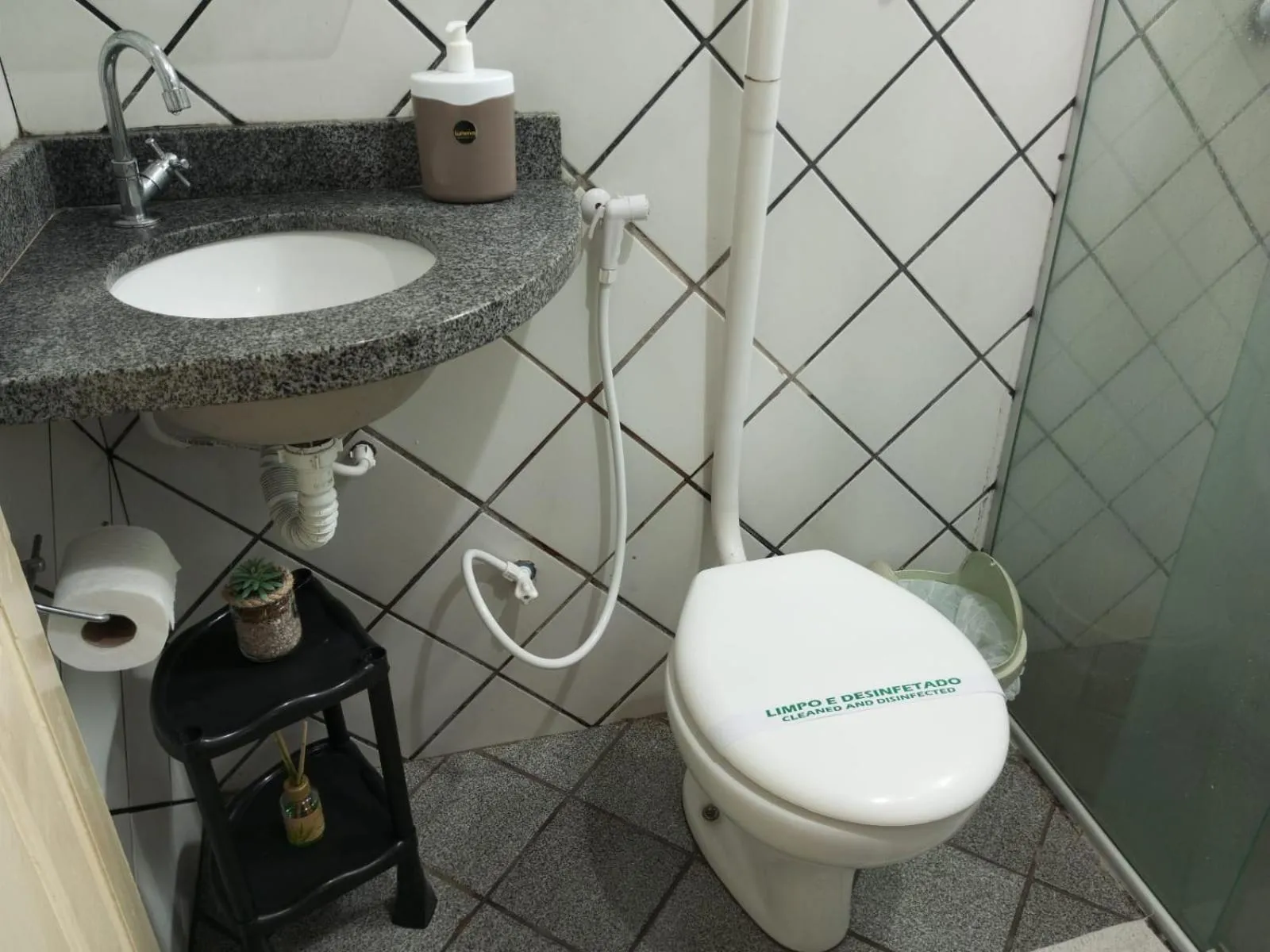 Bathroom in Hotel Pilão