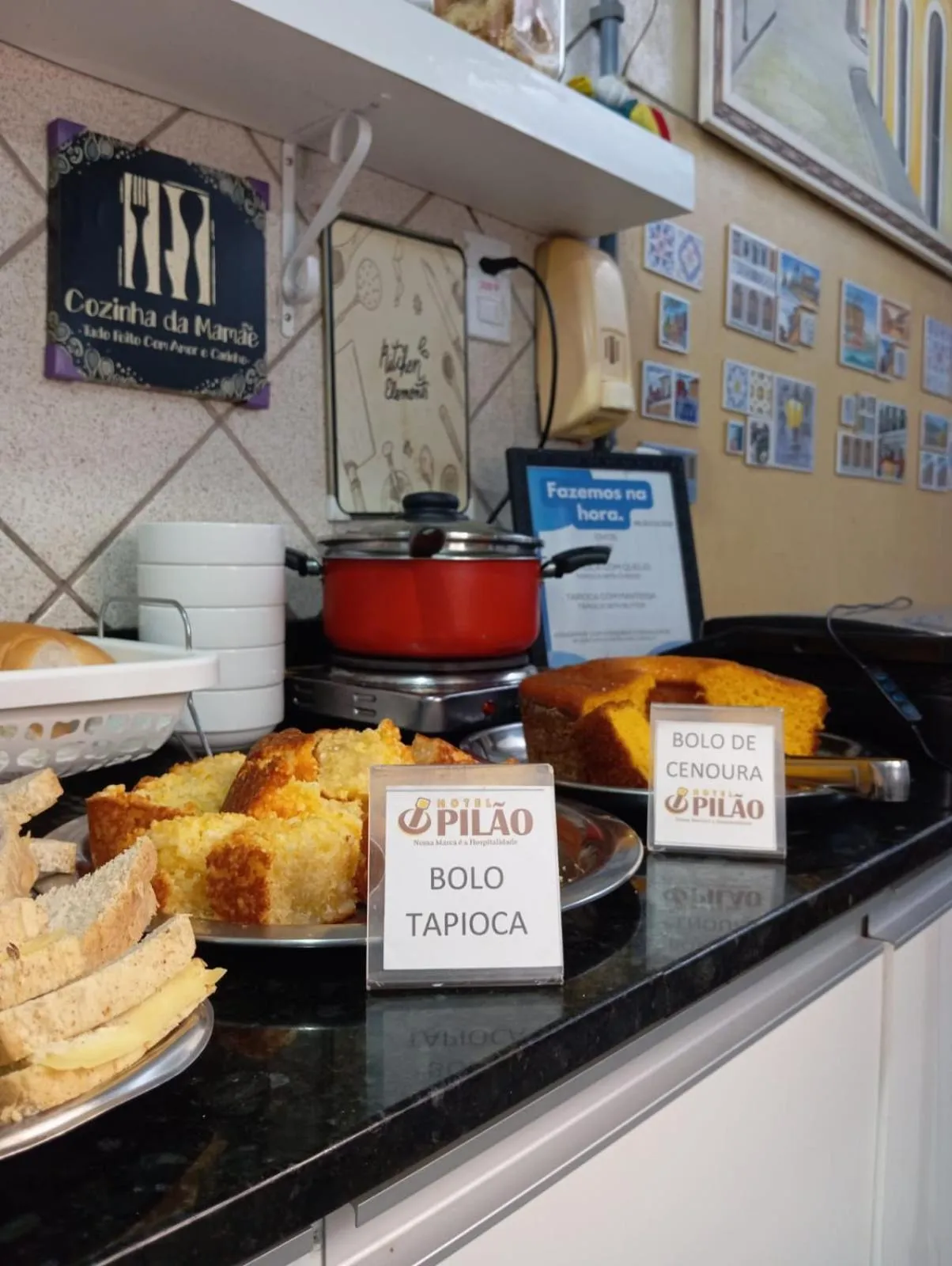 Breakfast in Hotel Pilão