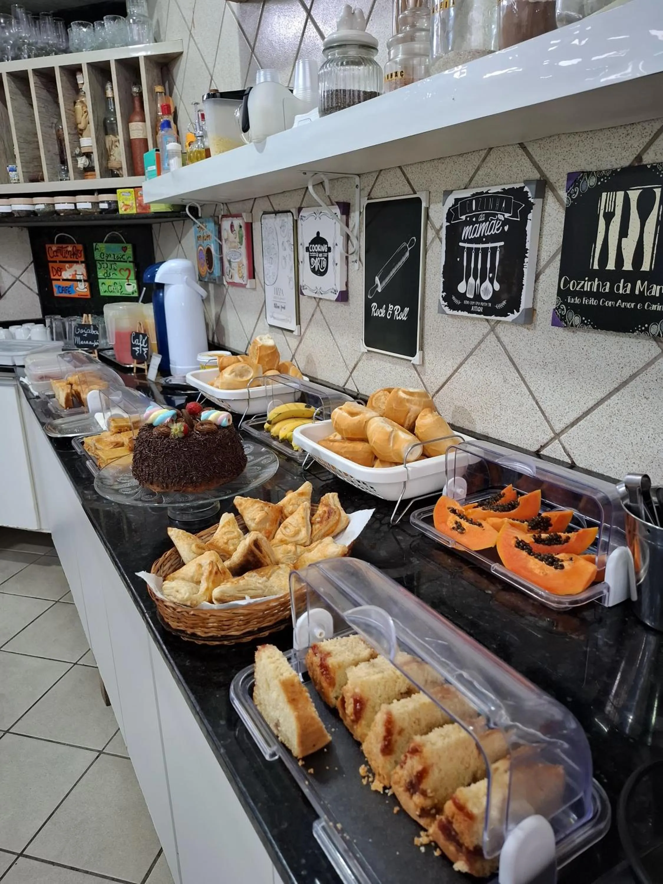 Breakfast in Hotel Pilão