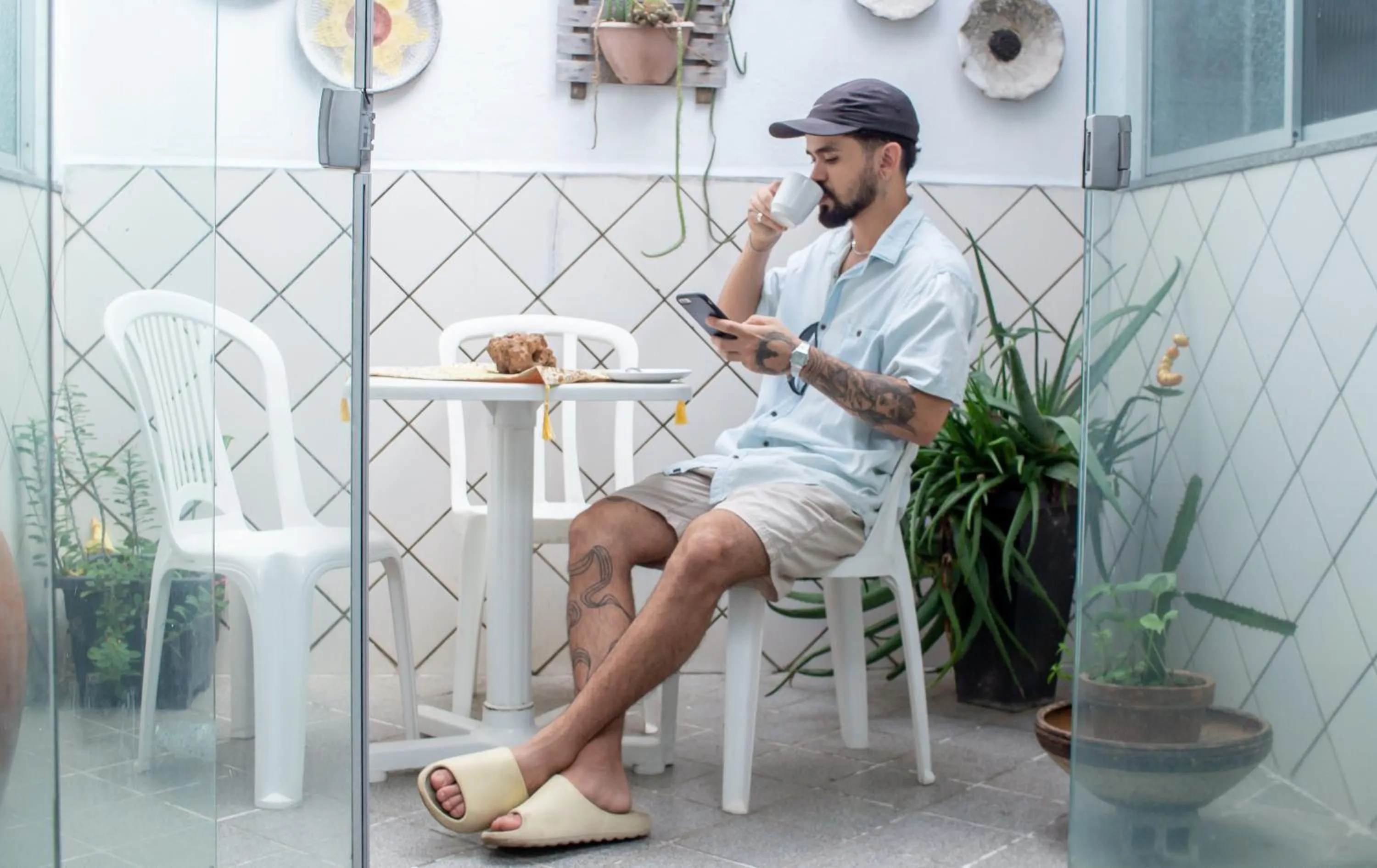 Garden in Hotel Pilão