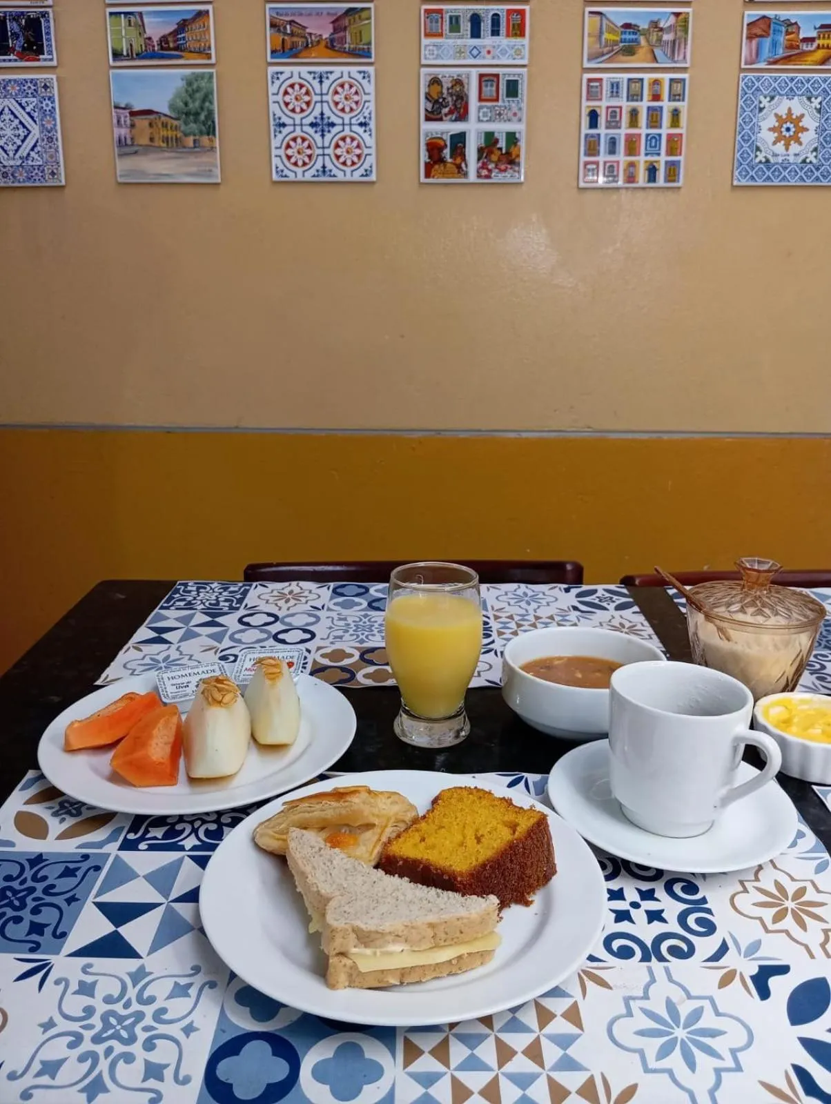 Breakfast in Hotel Pilão