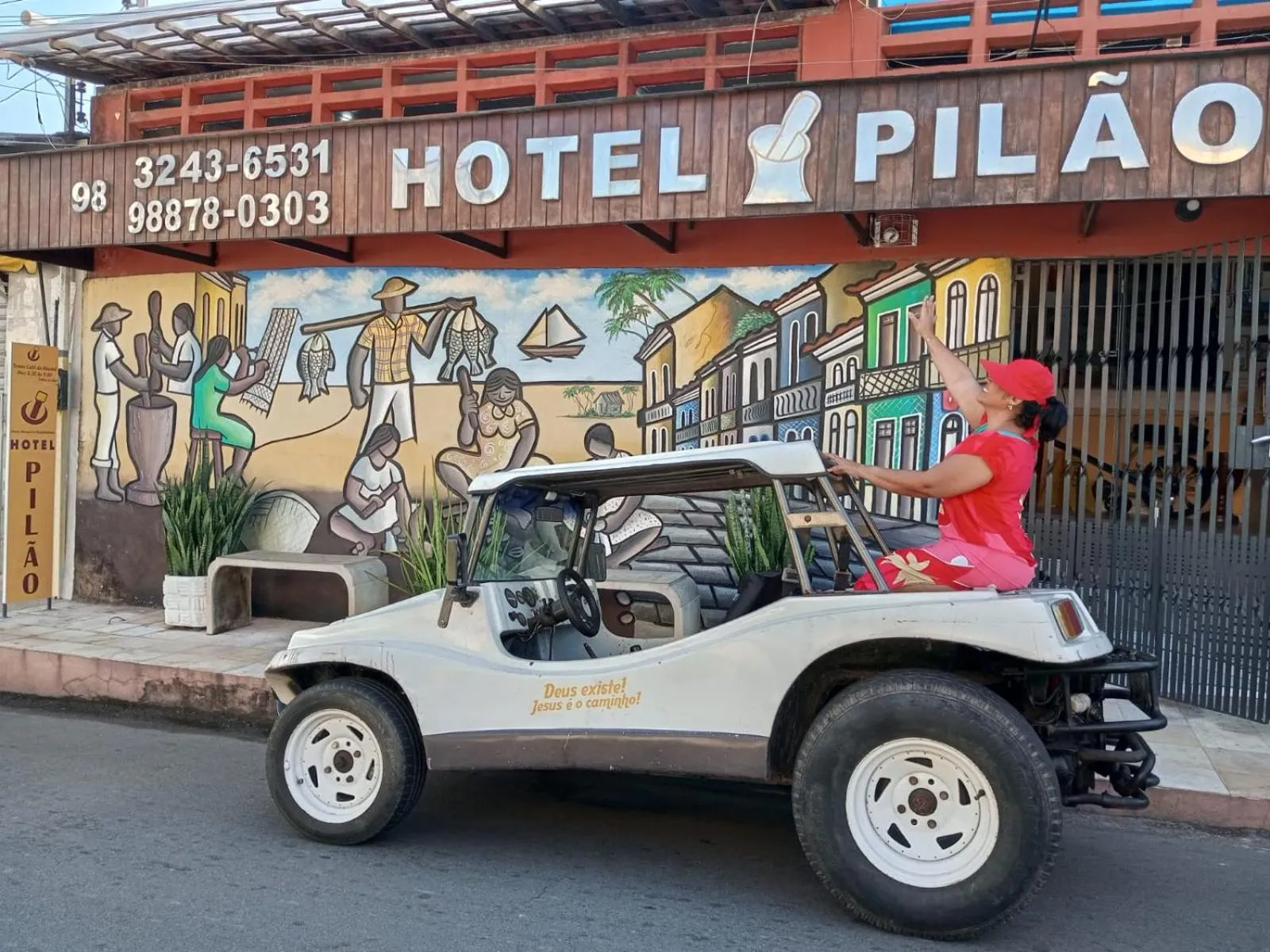 Facade/entrance in Hotel Pilão