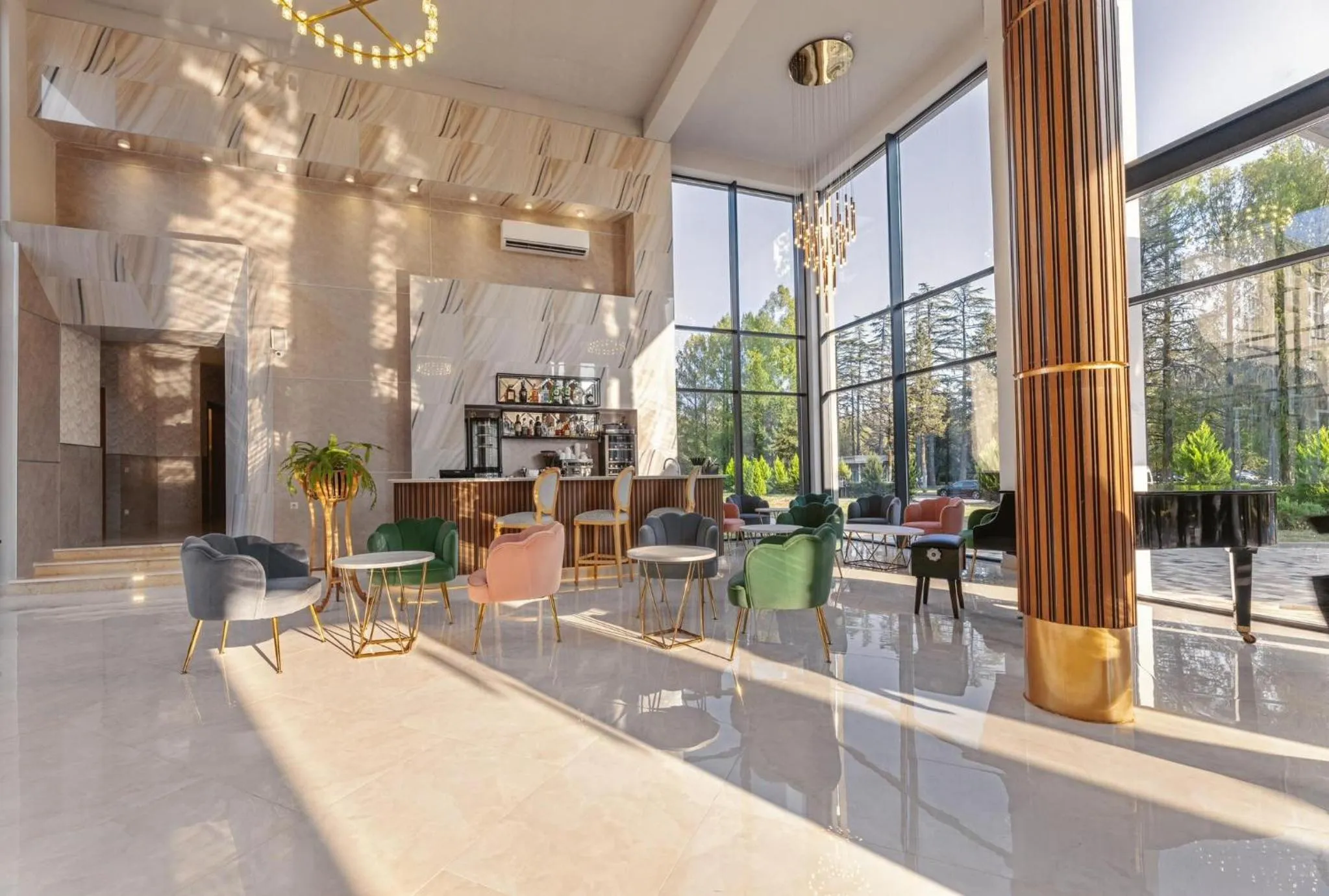 Seating area in Park Hotel Tskaltubo - Balneo Resort