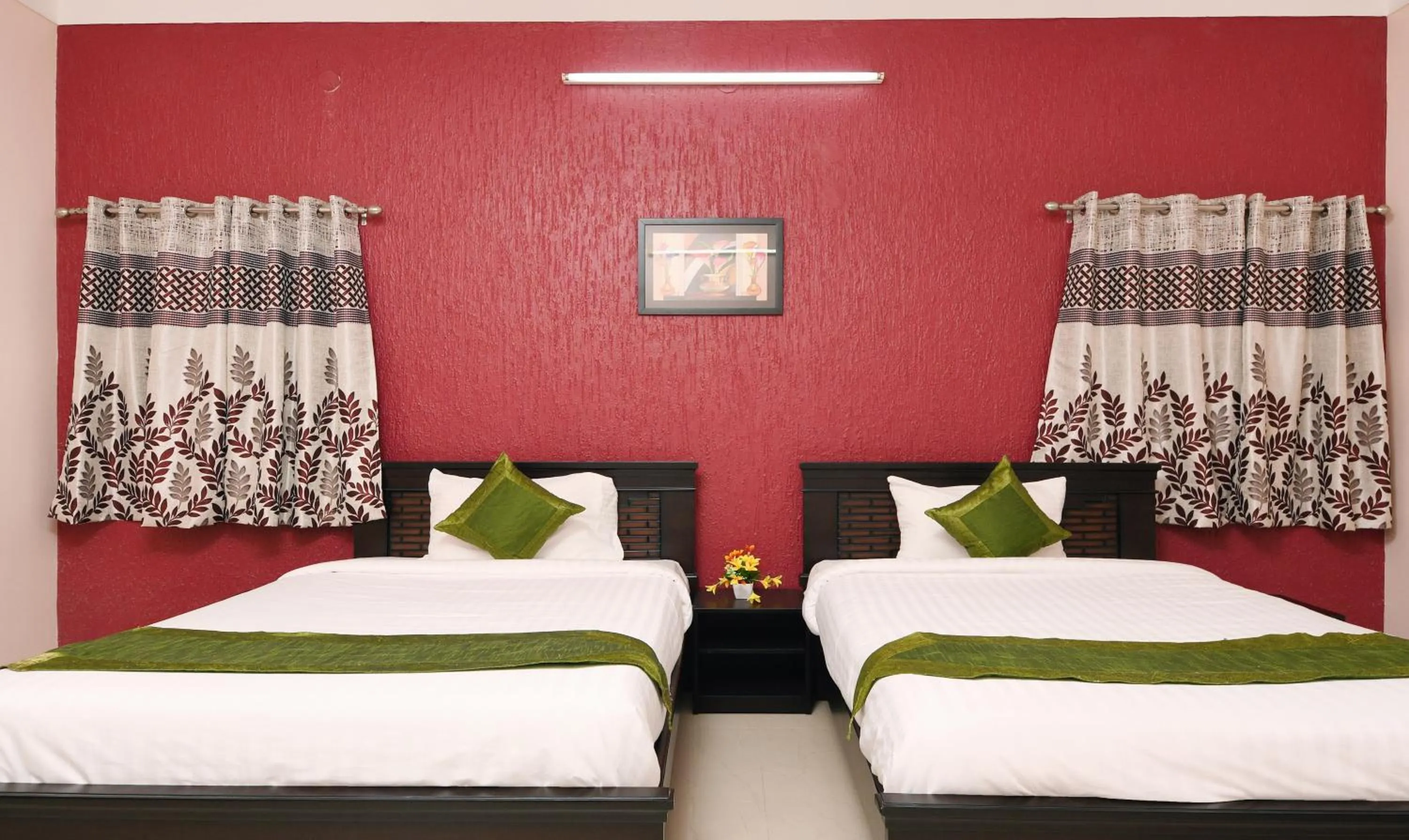 Bed in Itsy Hotels Shivas Kuteera