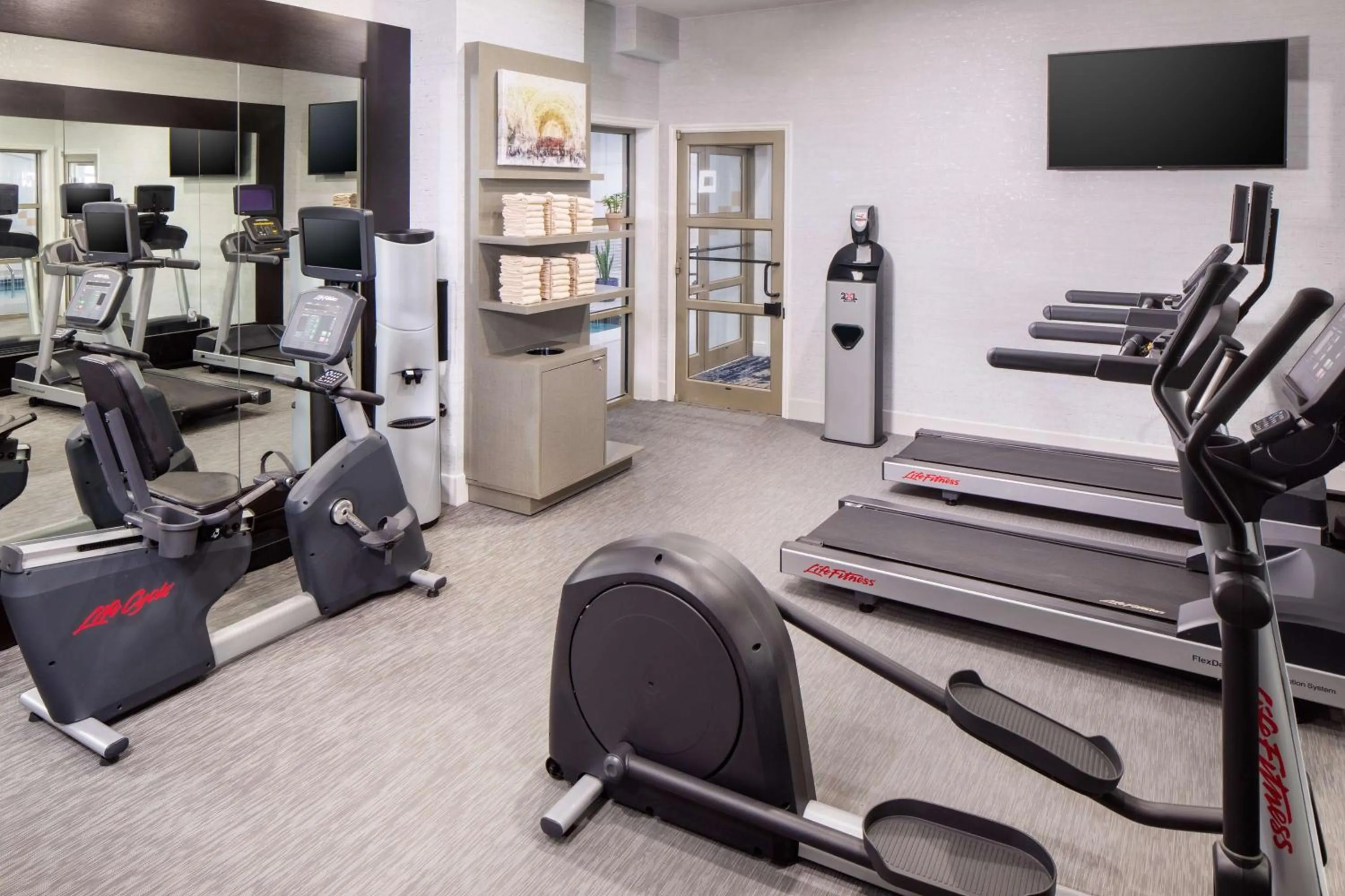 Fitness centre/facilities in Hilton Garden Inn Washington DC Downtown
