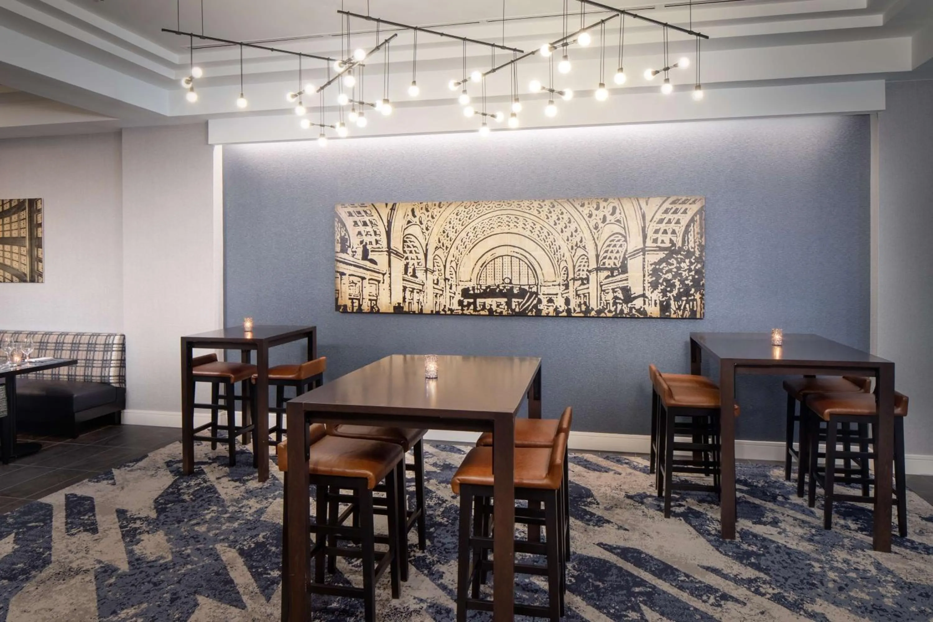 Lobby or reception in Hilton Garden Inn Washington DC Downtown