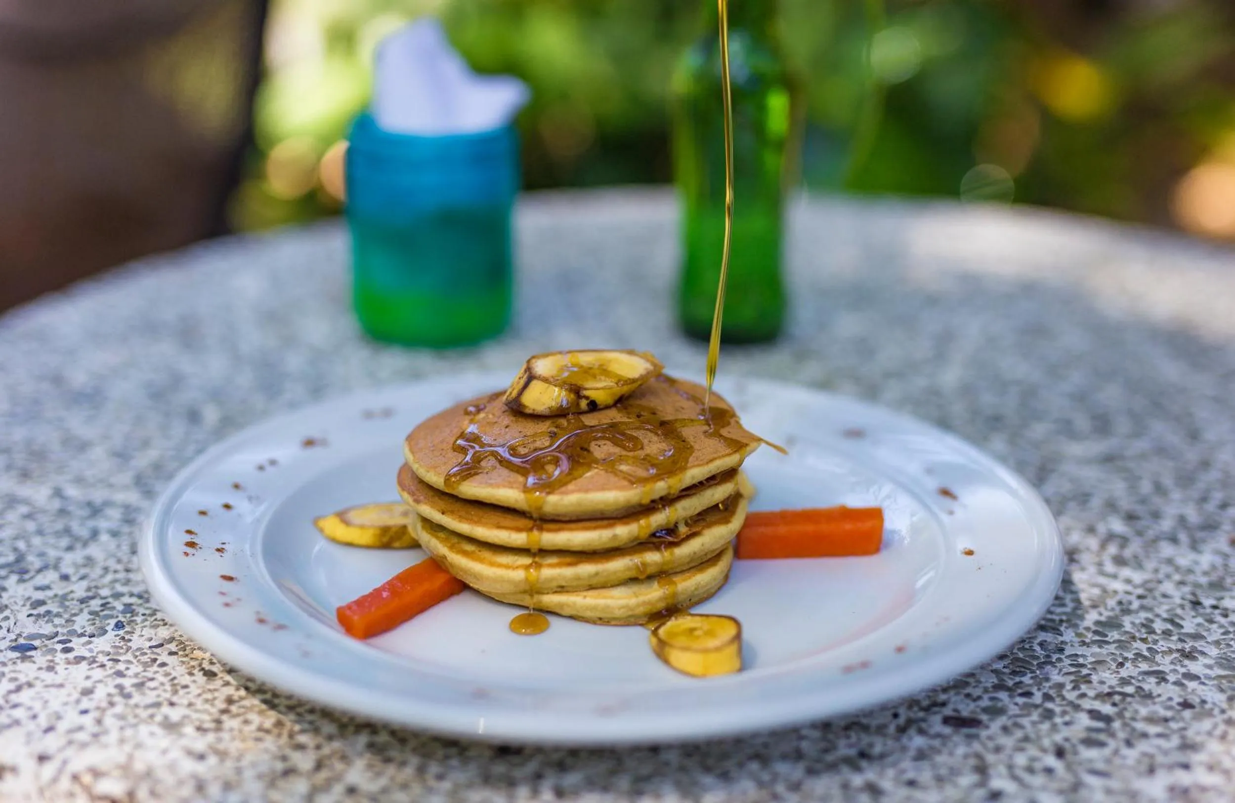 Breakfast in El Sano Banano Beachside Hotel