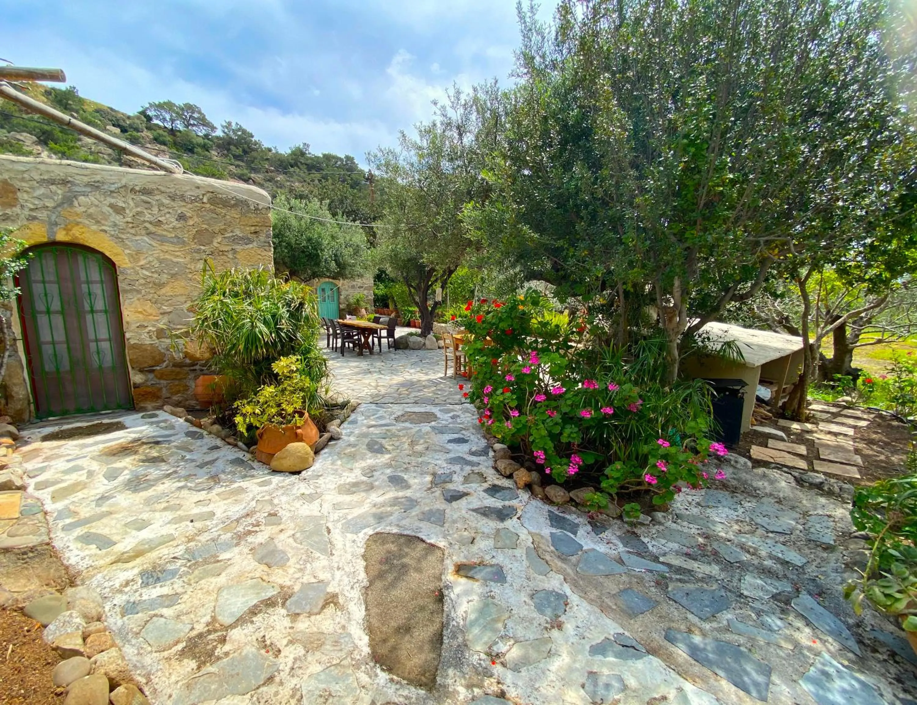 Facade/entrance in Natura cottages