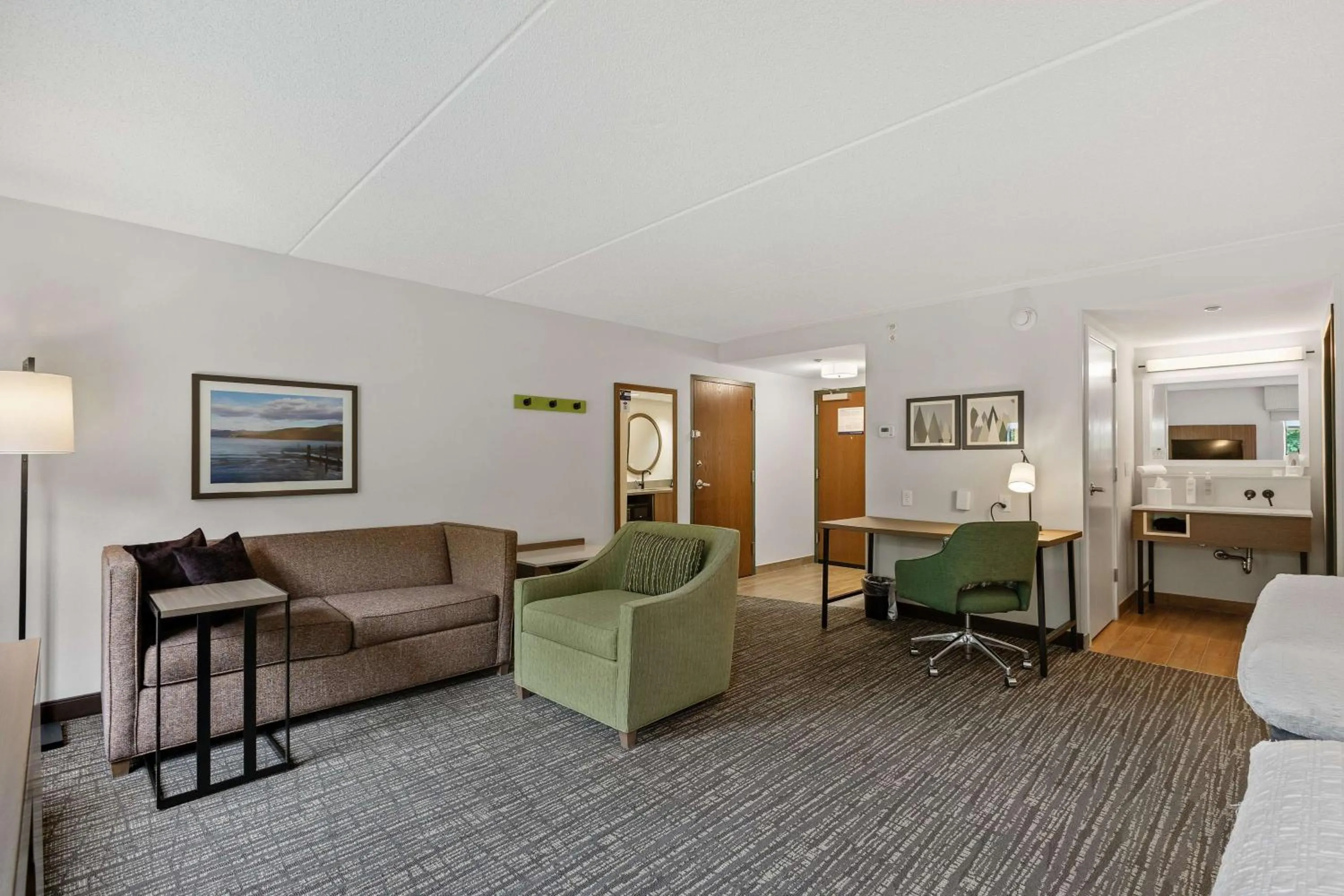 Living room in Hampton Inn & Suites Lake George