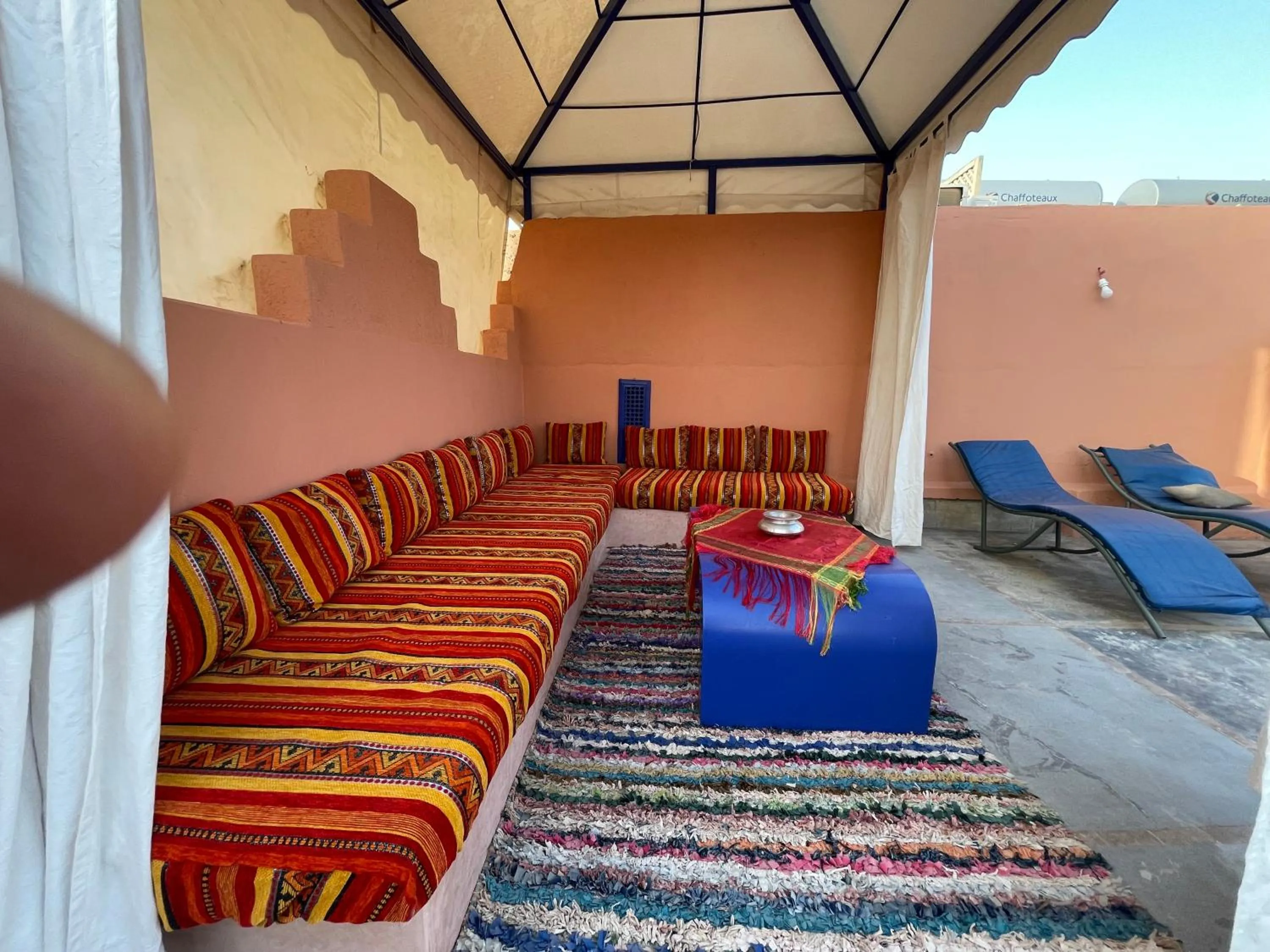 Patio in Riad Samarine