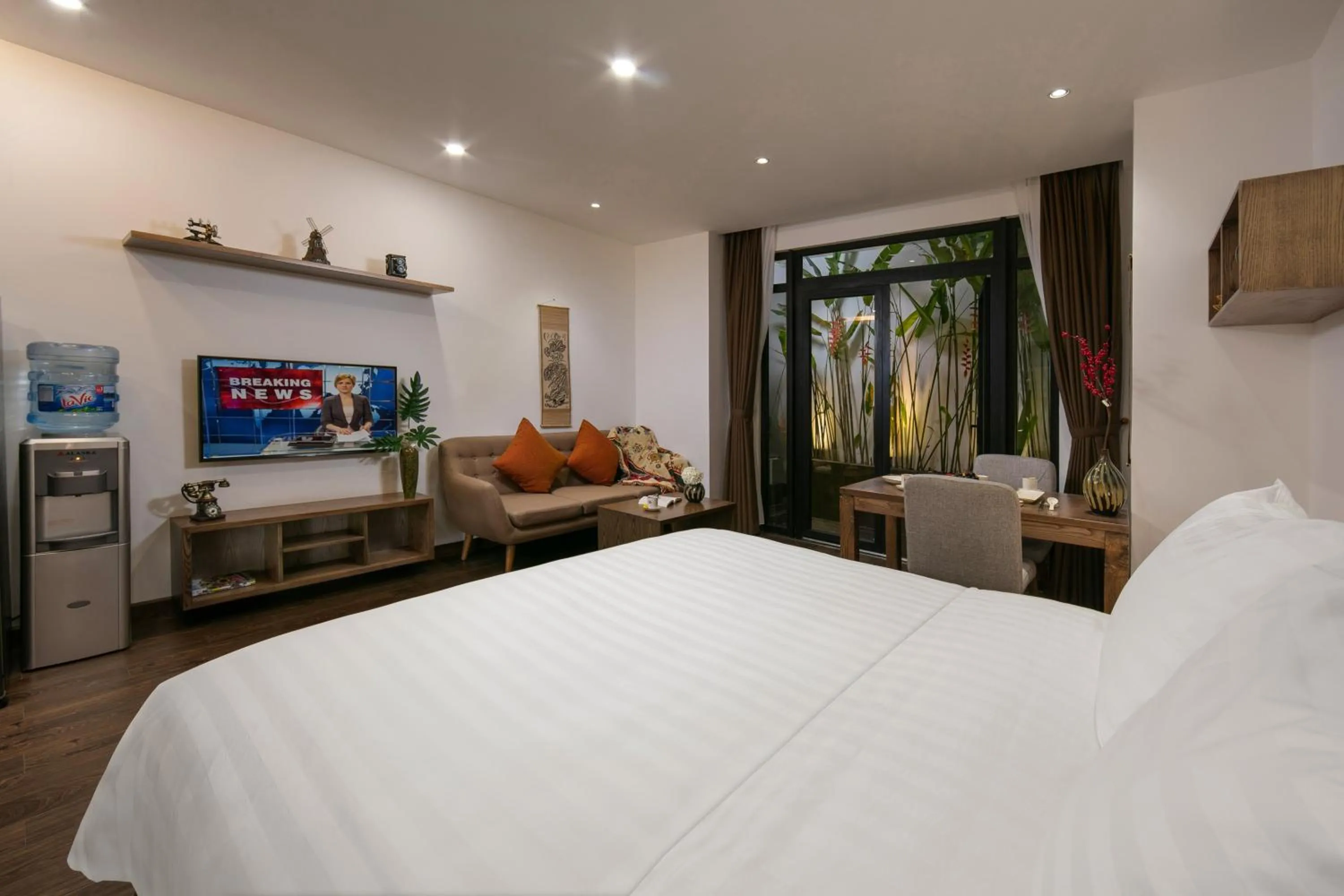 Bed in The Bloom Pham Viet Chanh - Modern Living Space in Saigon - A Top Choice for Western Travelers