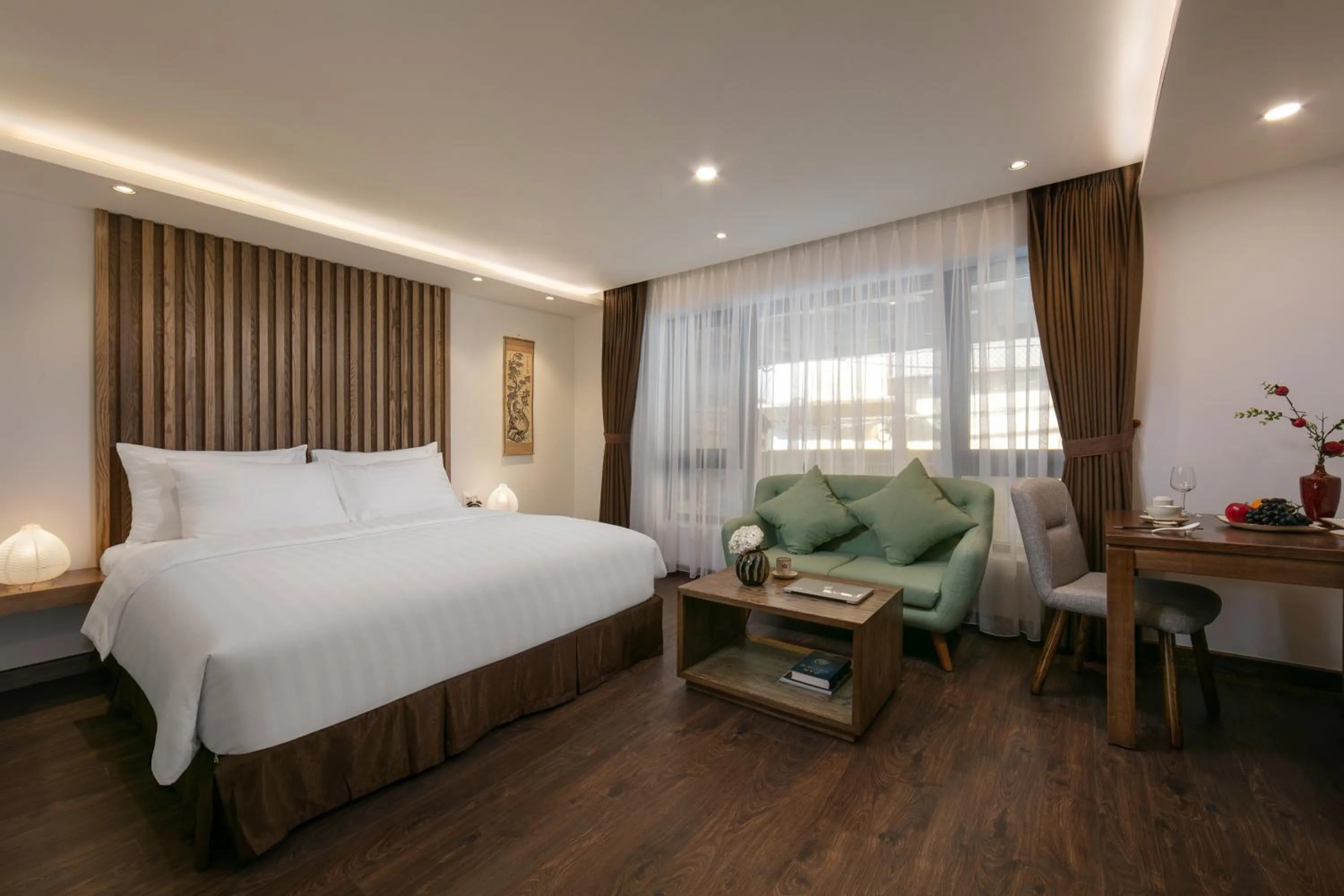 Bed in The Bloom Pham Viet Chanh - Modern Living Space in Saigon - A Top Choice for Western Travelers