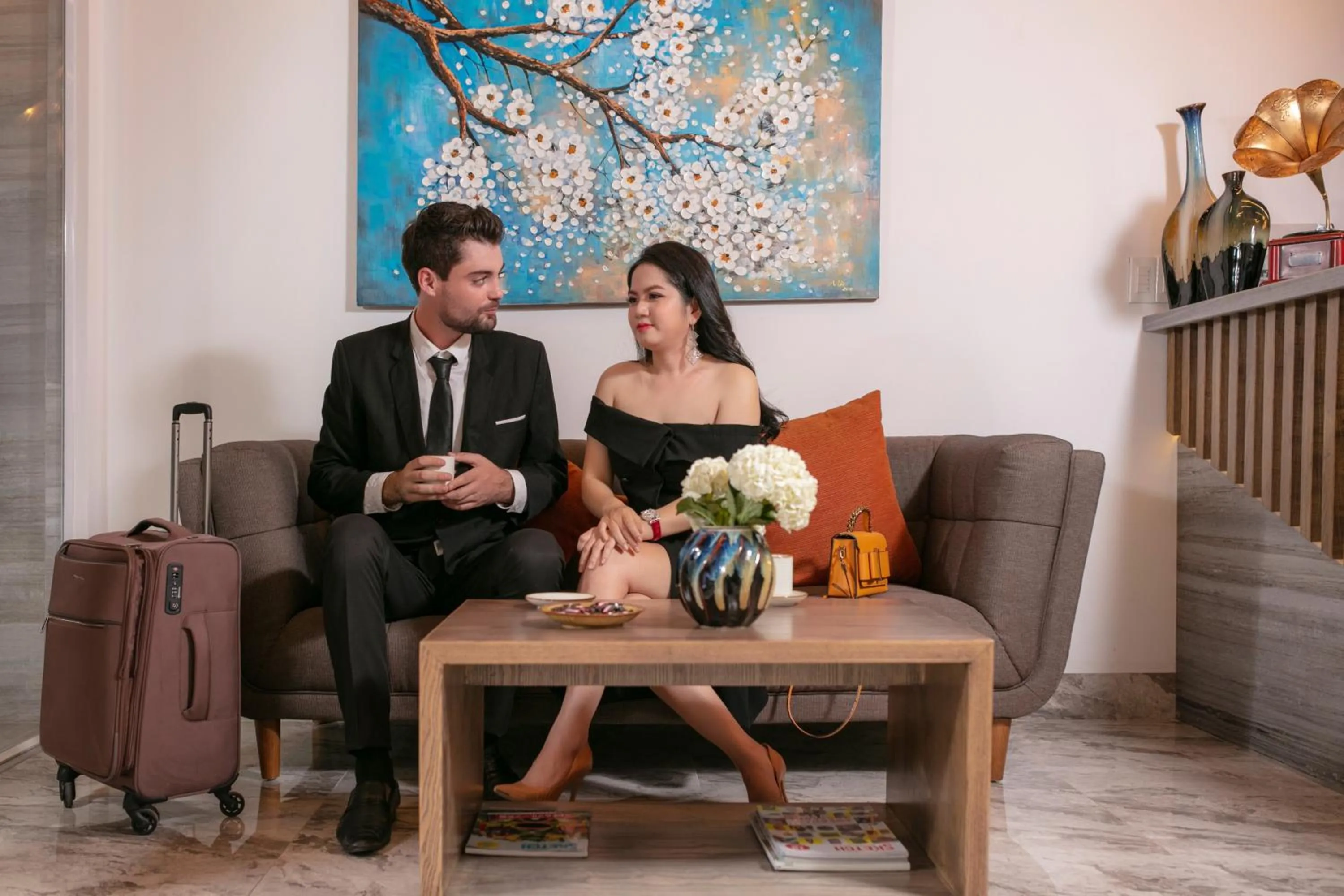 People in The Bloom Pham Viet Chanh - Modern Living Space in Saigon - A Top Choice for Western Travelers