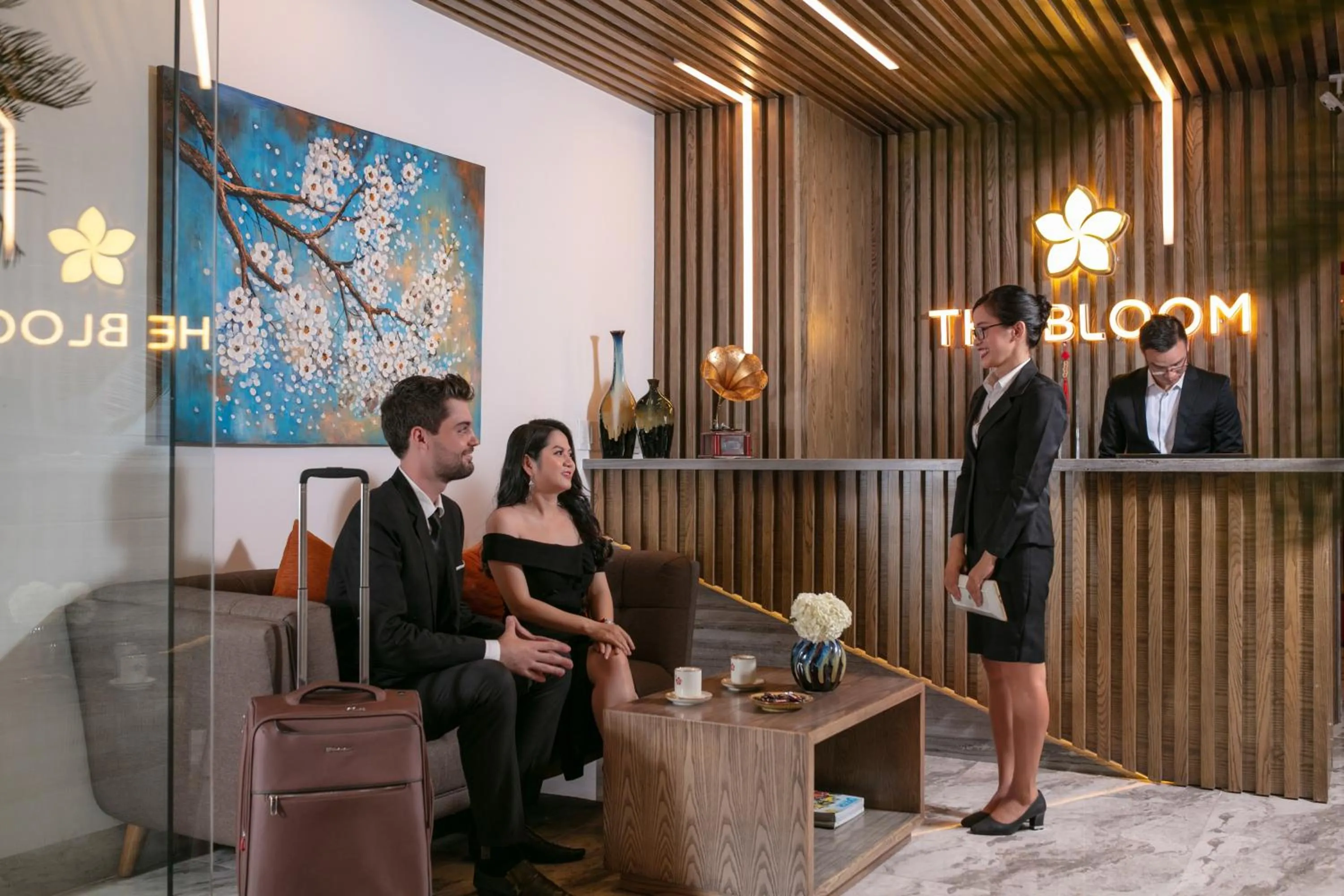 Staff in The Bloom Pham Viet Chanh - Modern Living Space in Saigon - A Top Choice for Western Travelers