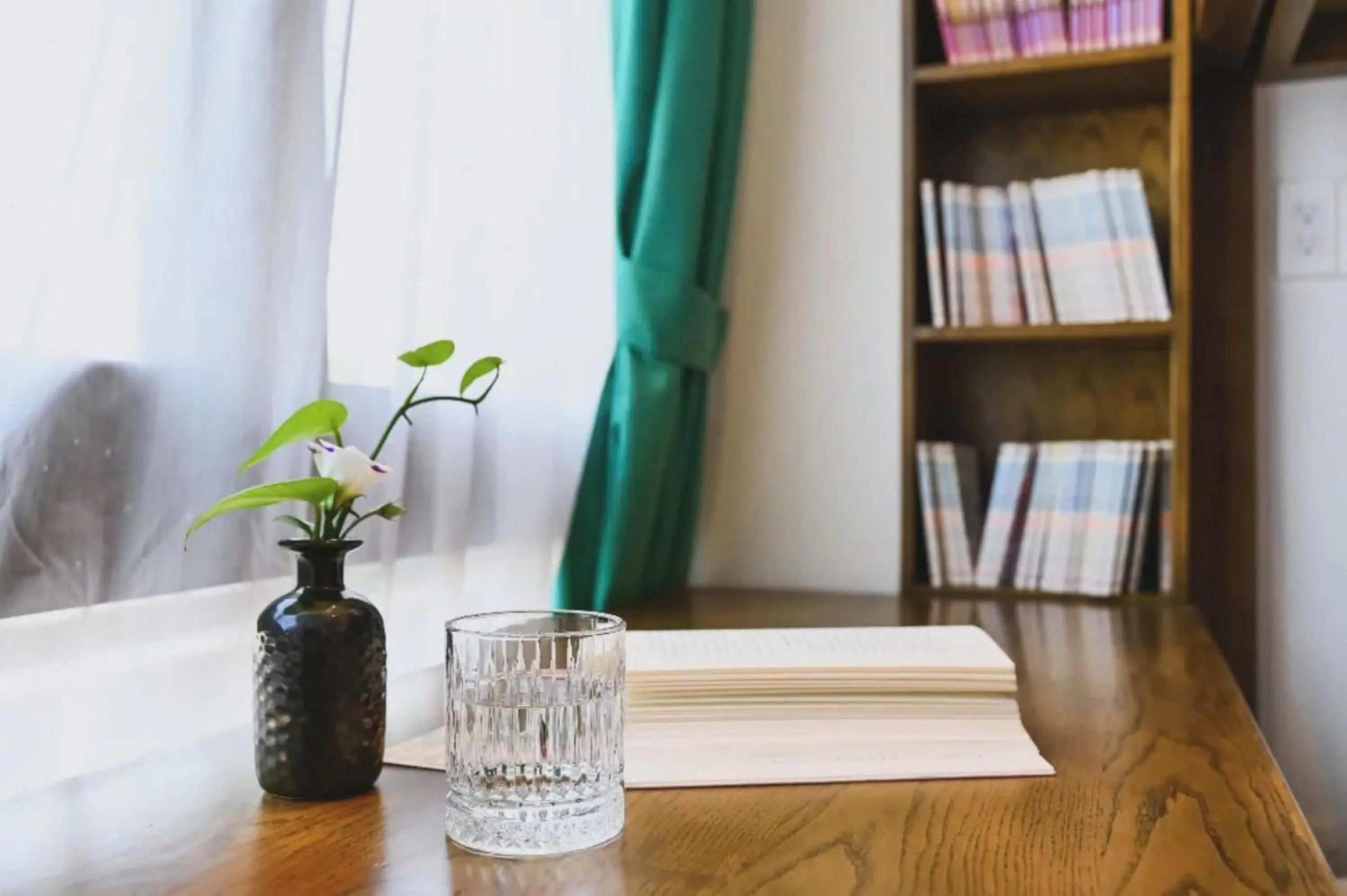 Library in The Bloom Pham Viet Chanh - Modern Living Space in Saigon - A Top Choice for Western Travelers