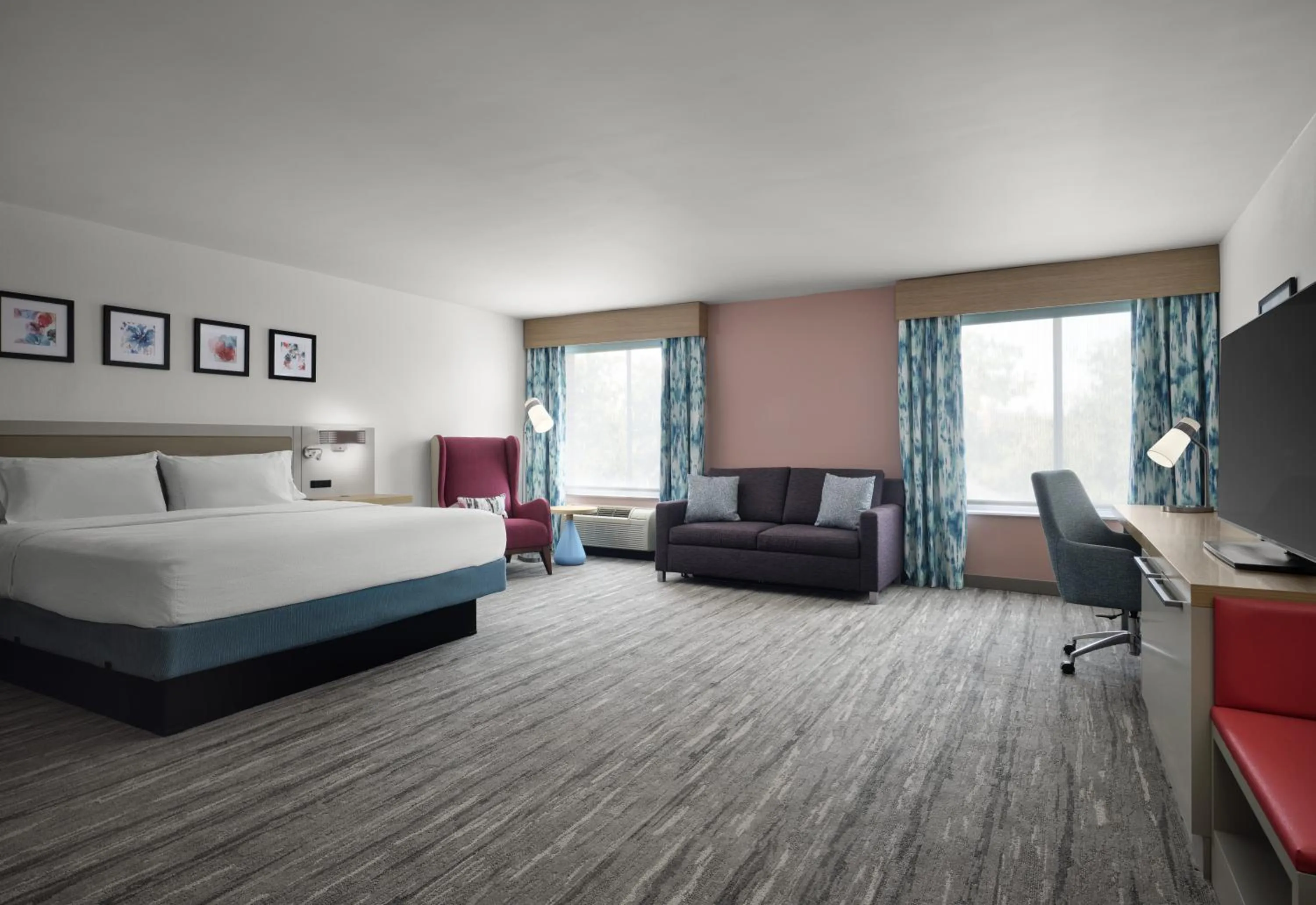 Bedroom, Bed in Hilton Garden Inn Tampa East Brandon